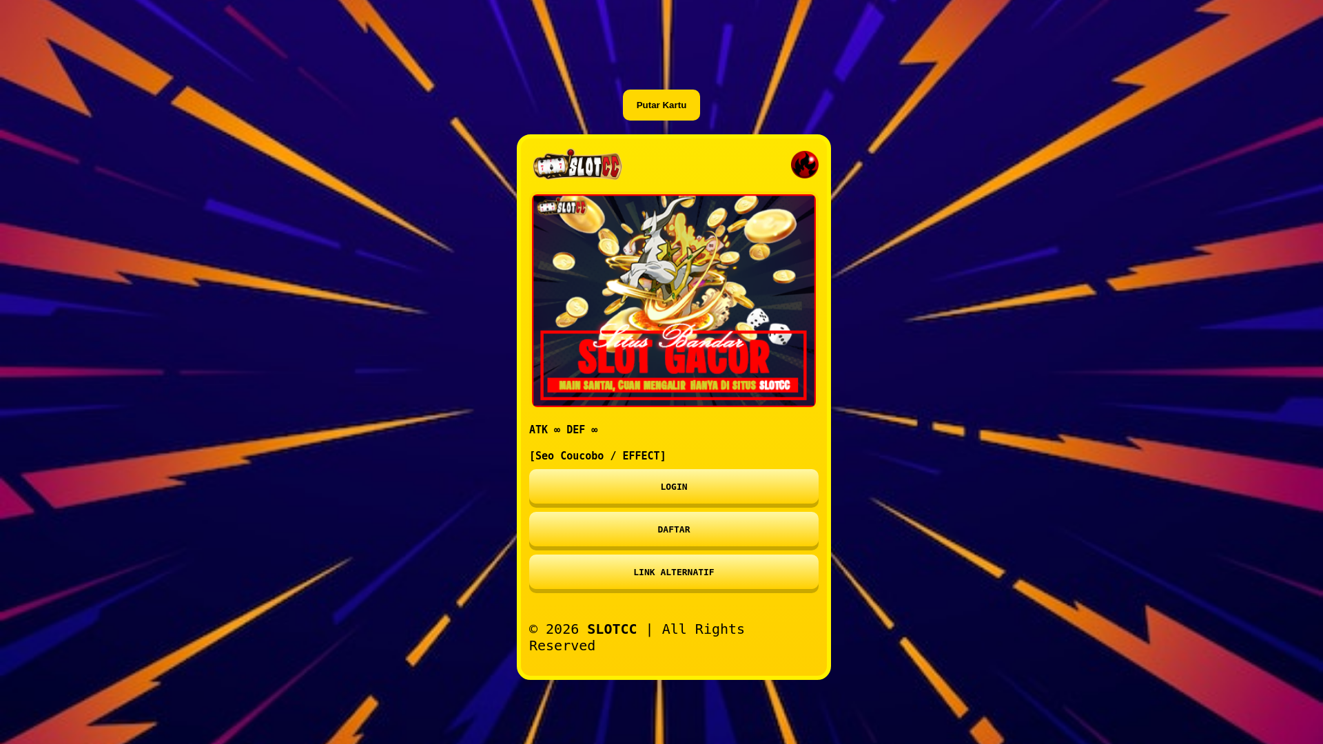 website screenshot of https://cagakkawan.pages.dev/