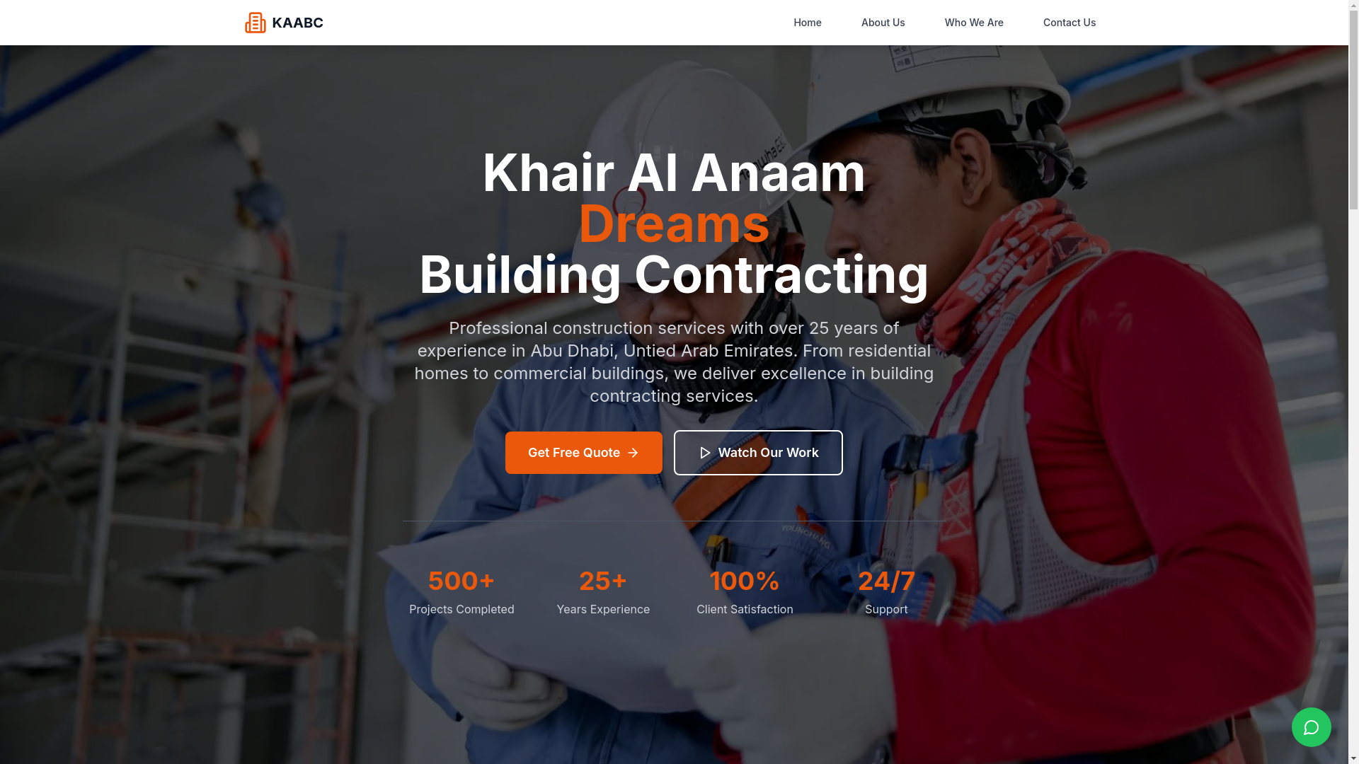 website screenshot of https://khairalanaambc.ae/