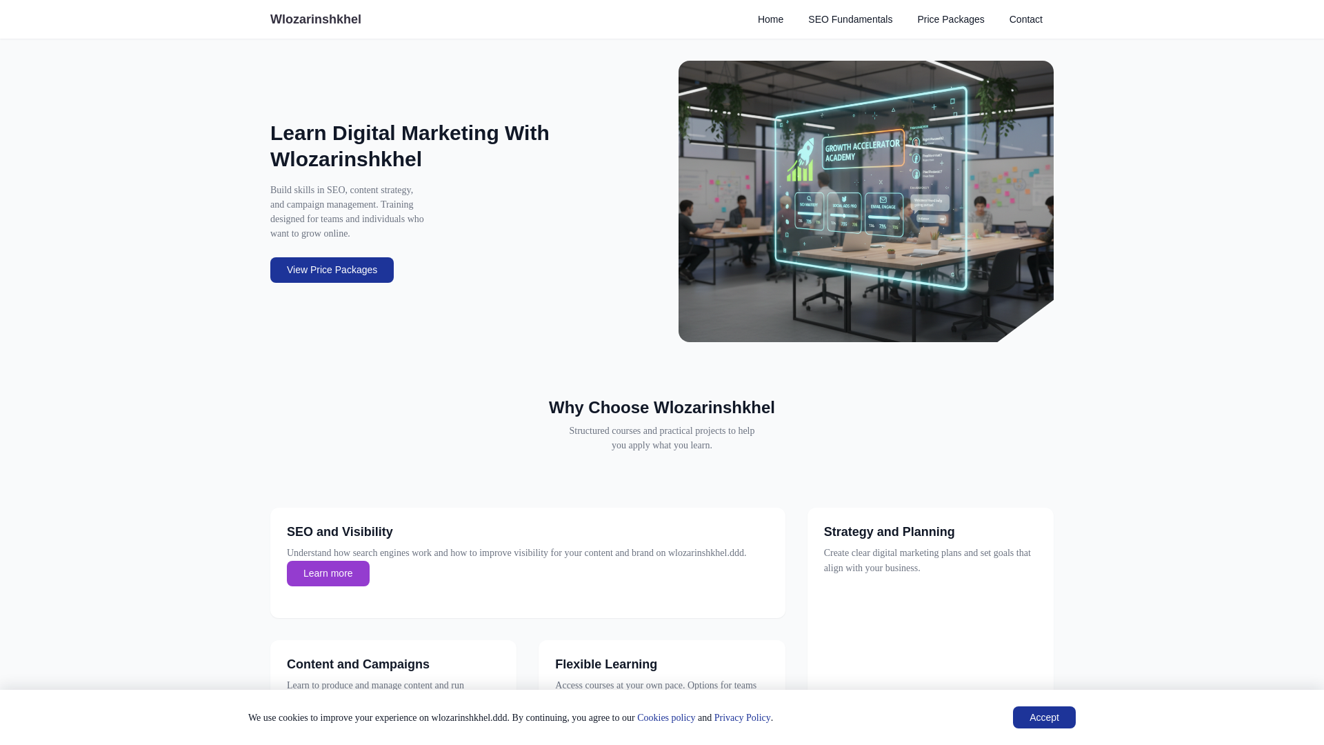 website screenshot of https://wlozarinshkhel.world/