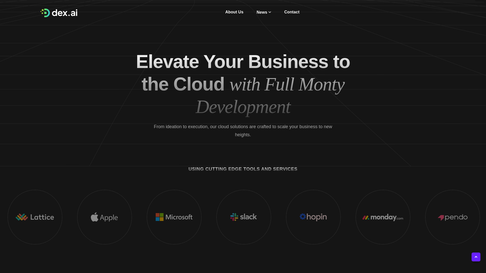 website screenshot of https://fullmontydevelopment-web.pages.dev/
