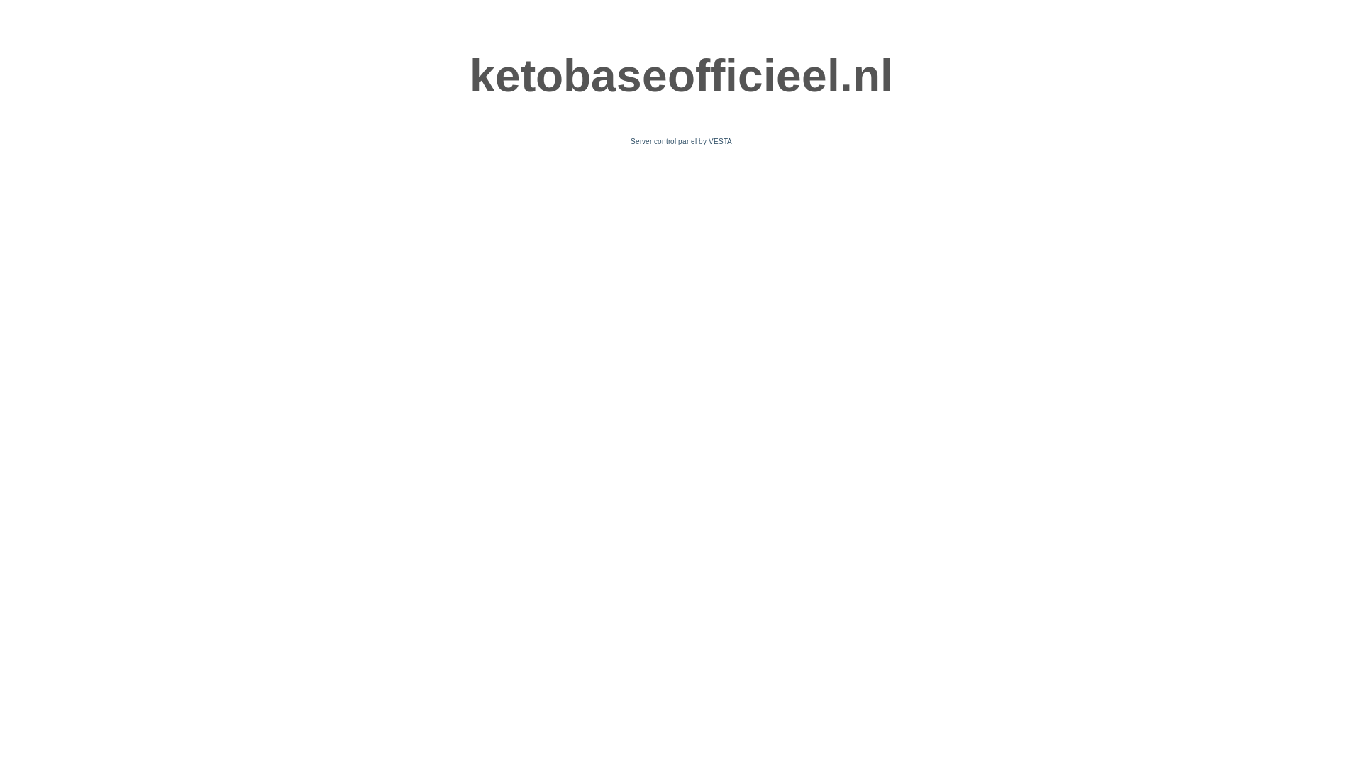 website screenshot of https://ketobaseofficieel.nl/