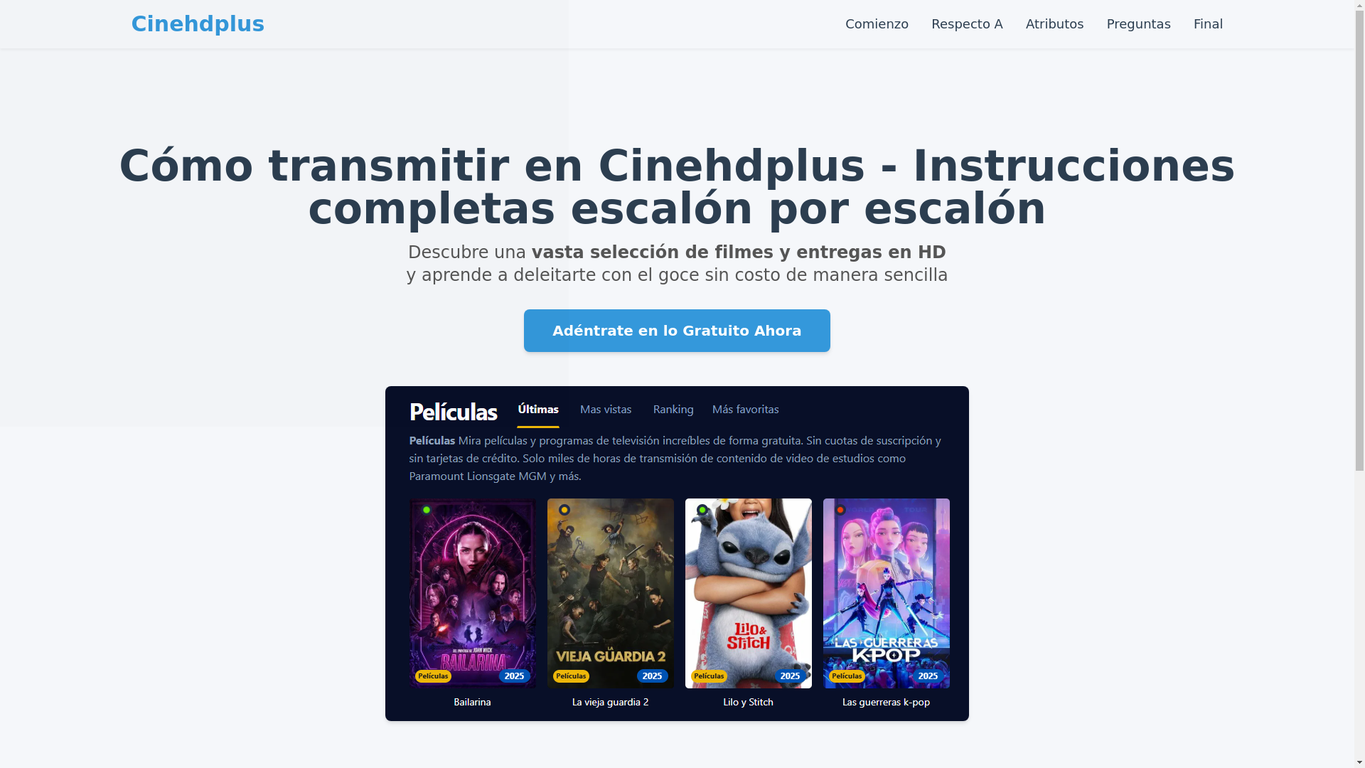 website screenshot of https://cinehdplus-iqka.pages.dev/