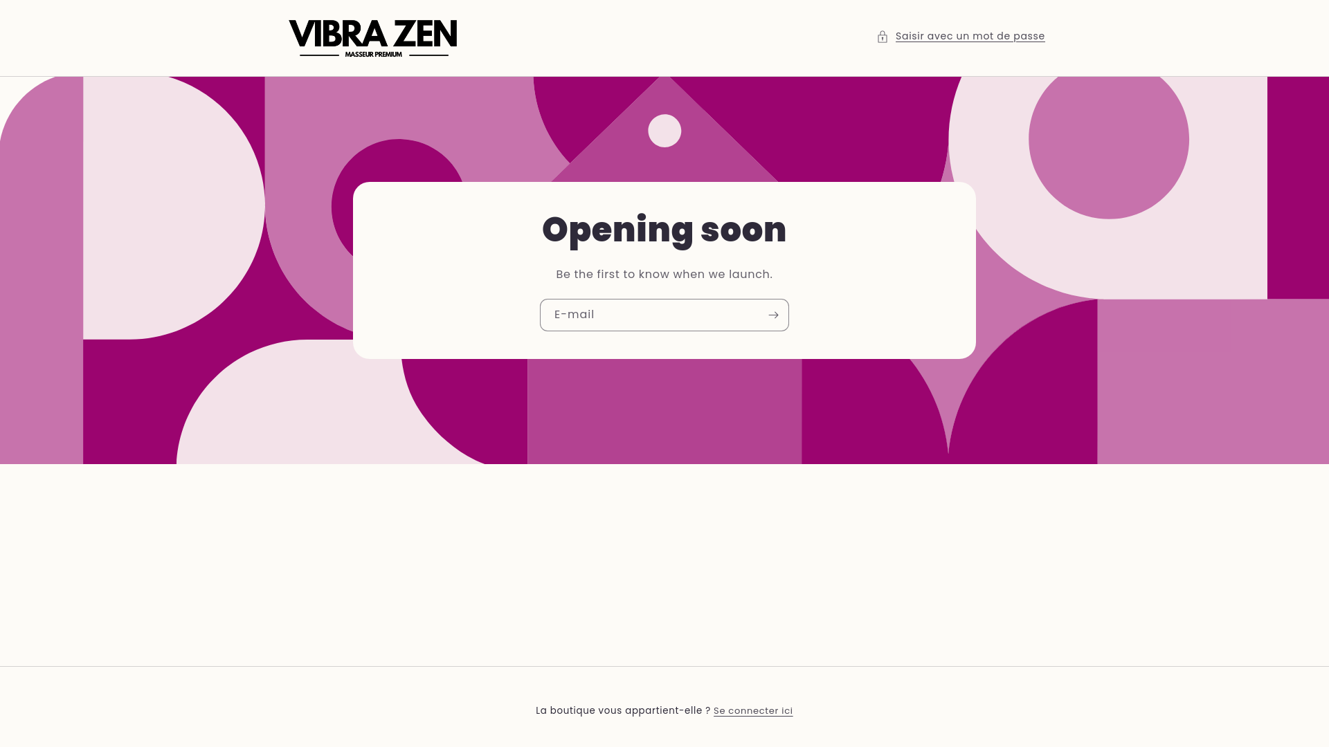 website screenshot of https://vibrazena.com/