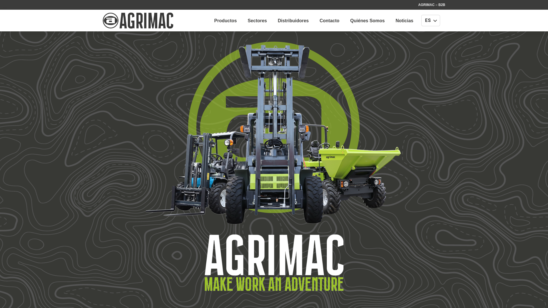 website screenshot of https://agrimacdev.com/