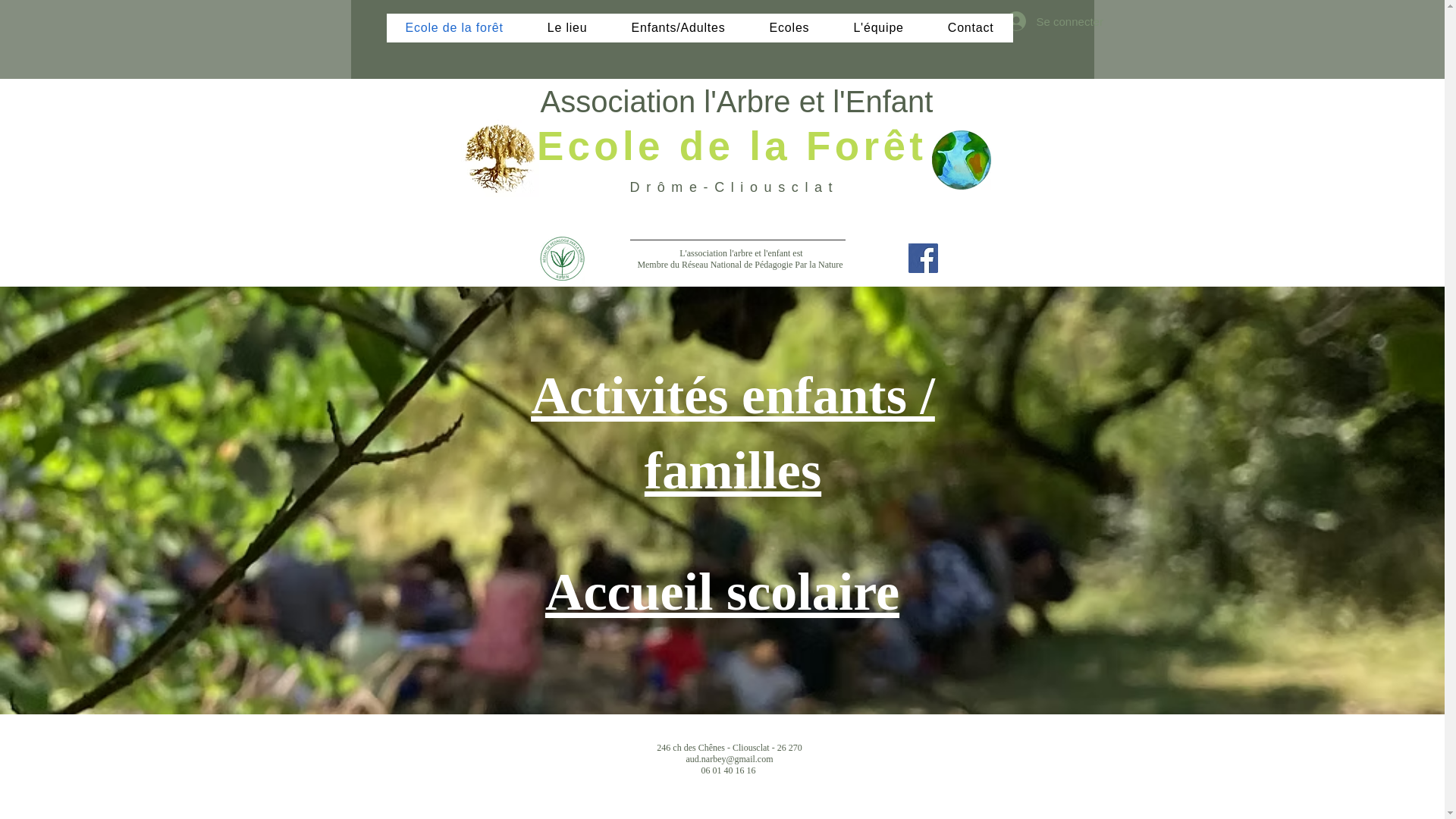 website screenshot of https://asso-arbre-enfant.com/