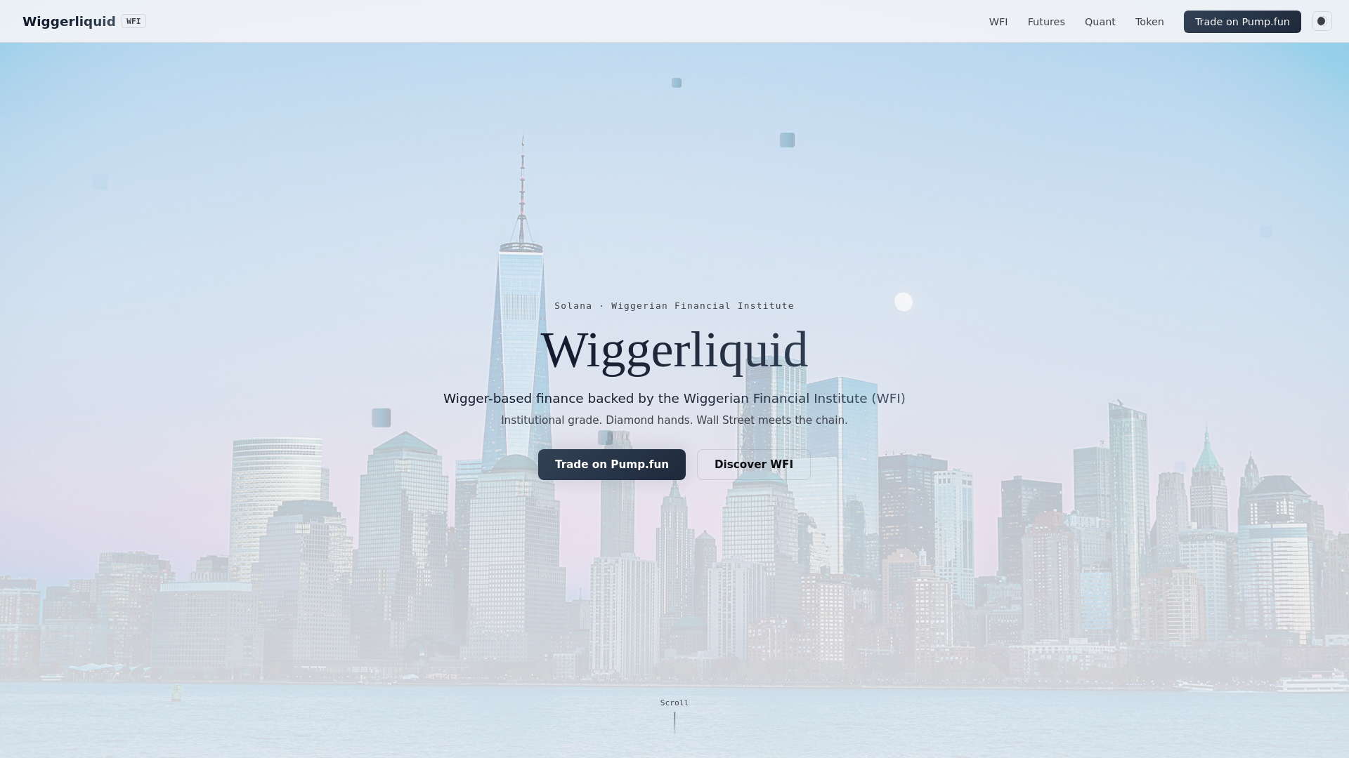website screenshot of https://wiggerliquid.com/