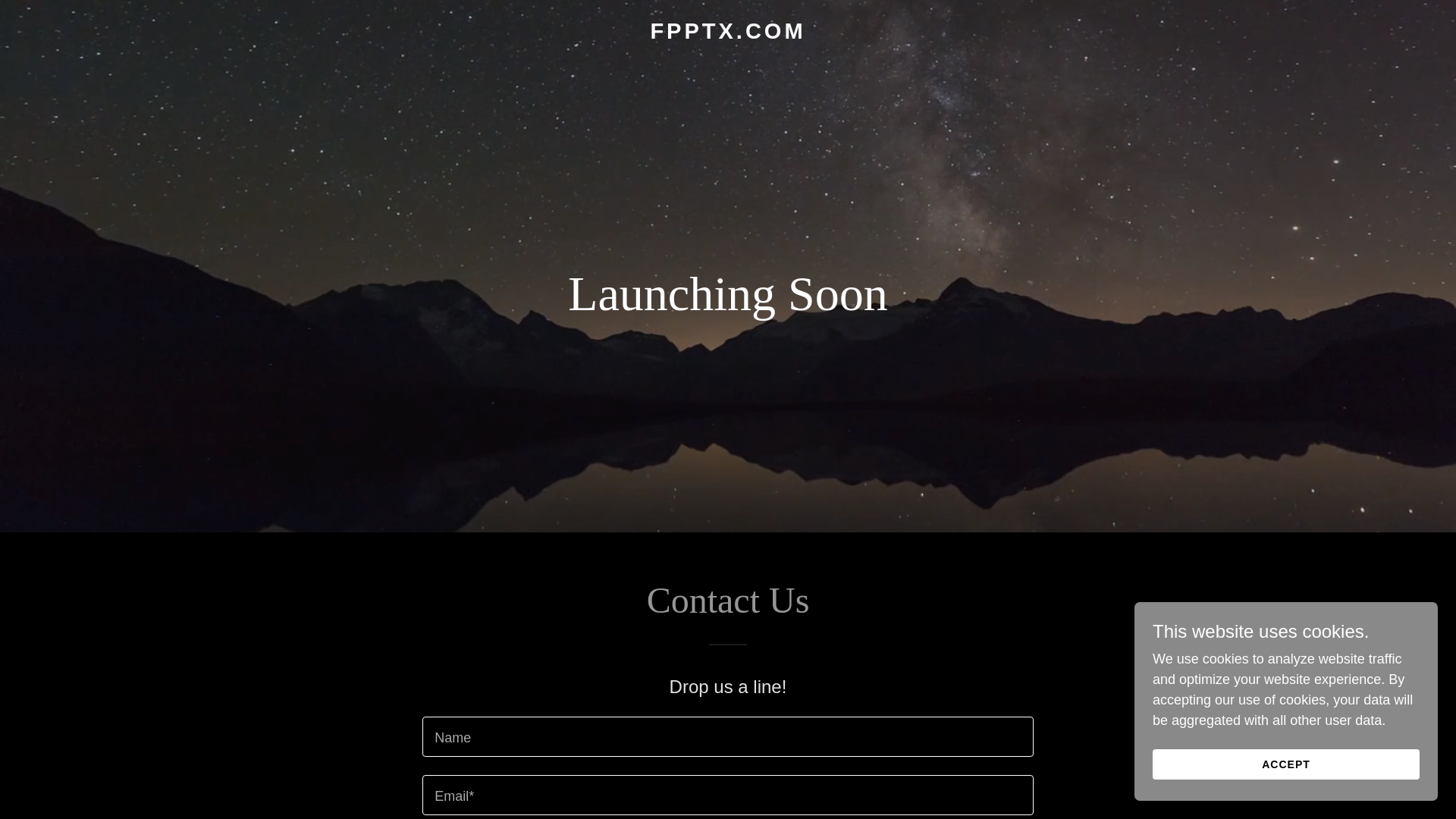 website screenshot of https://fpptx.com/