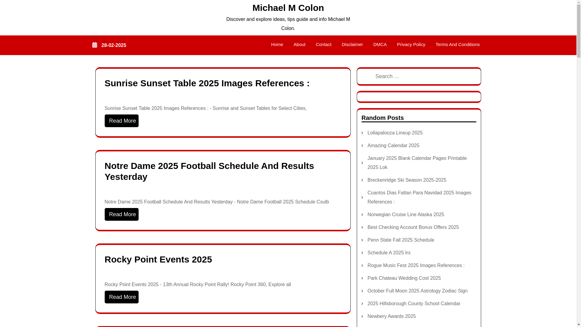 website screenshot of https://michaelmcolond.pages.dev/