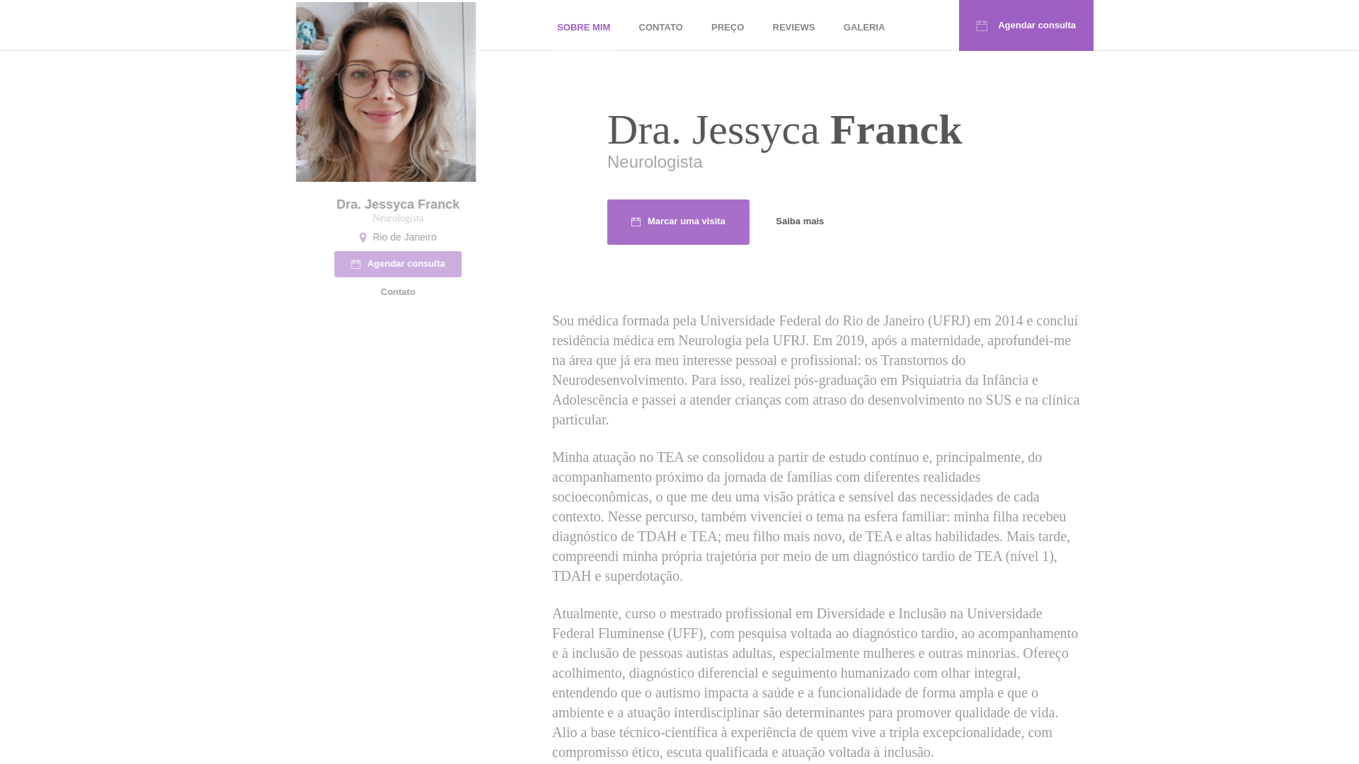 website screenshot of https://autismosbrasil.com