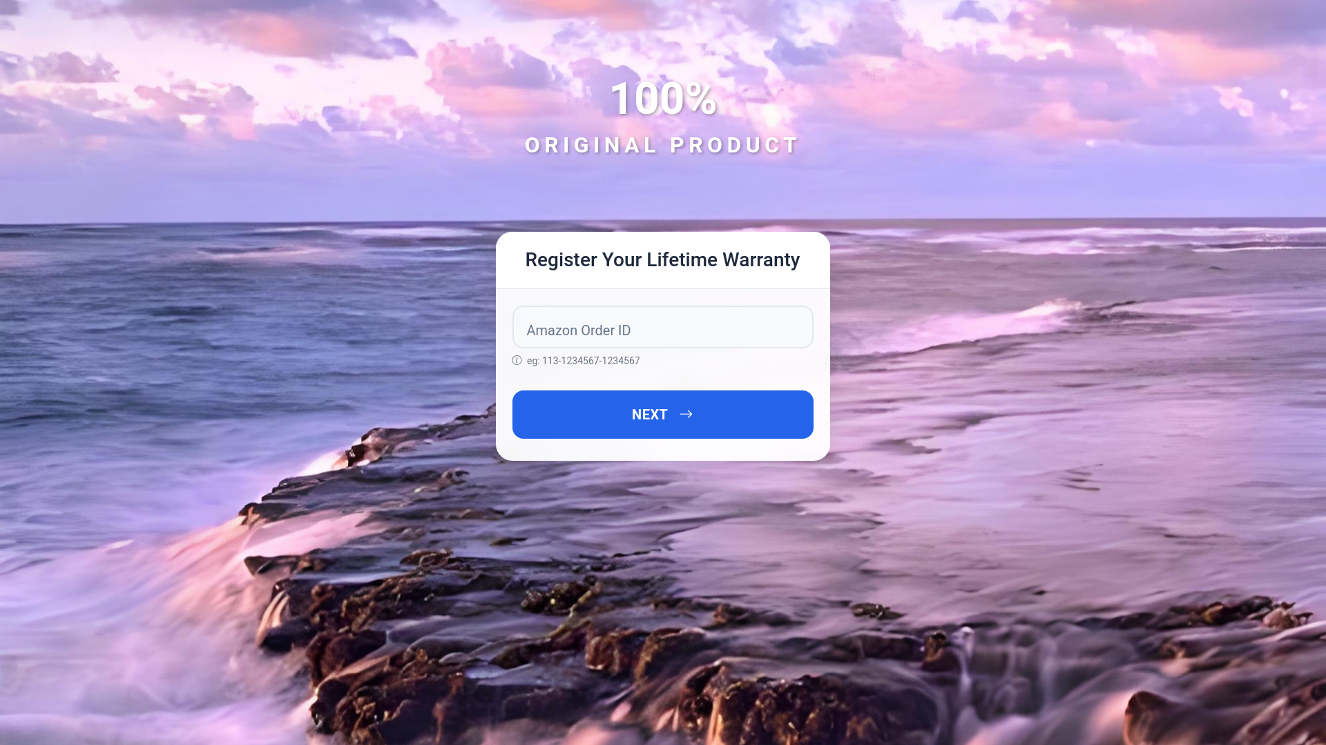 website screenshot of https://enlafavowarranty.com/