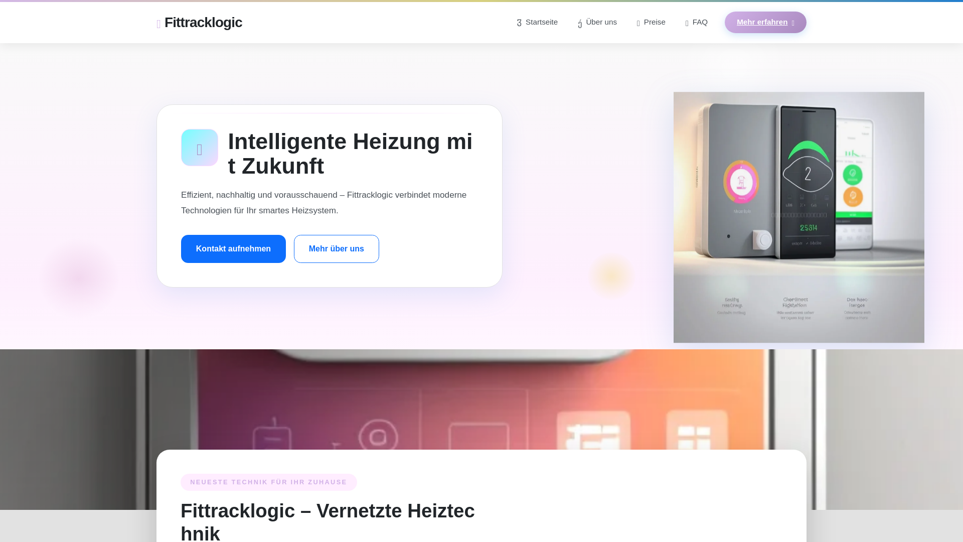 website screenshot of https://fittracklogic.com/