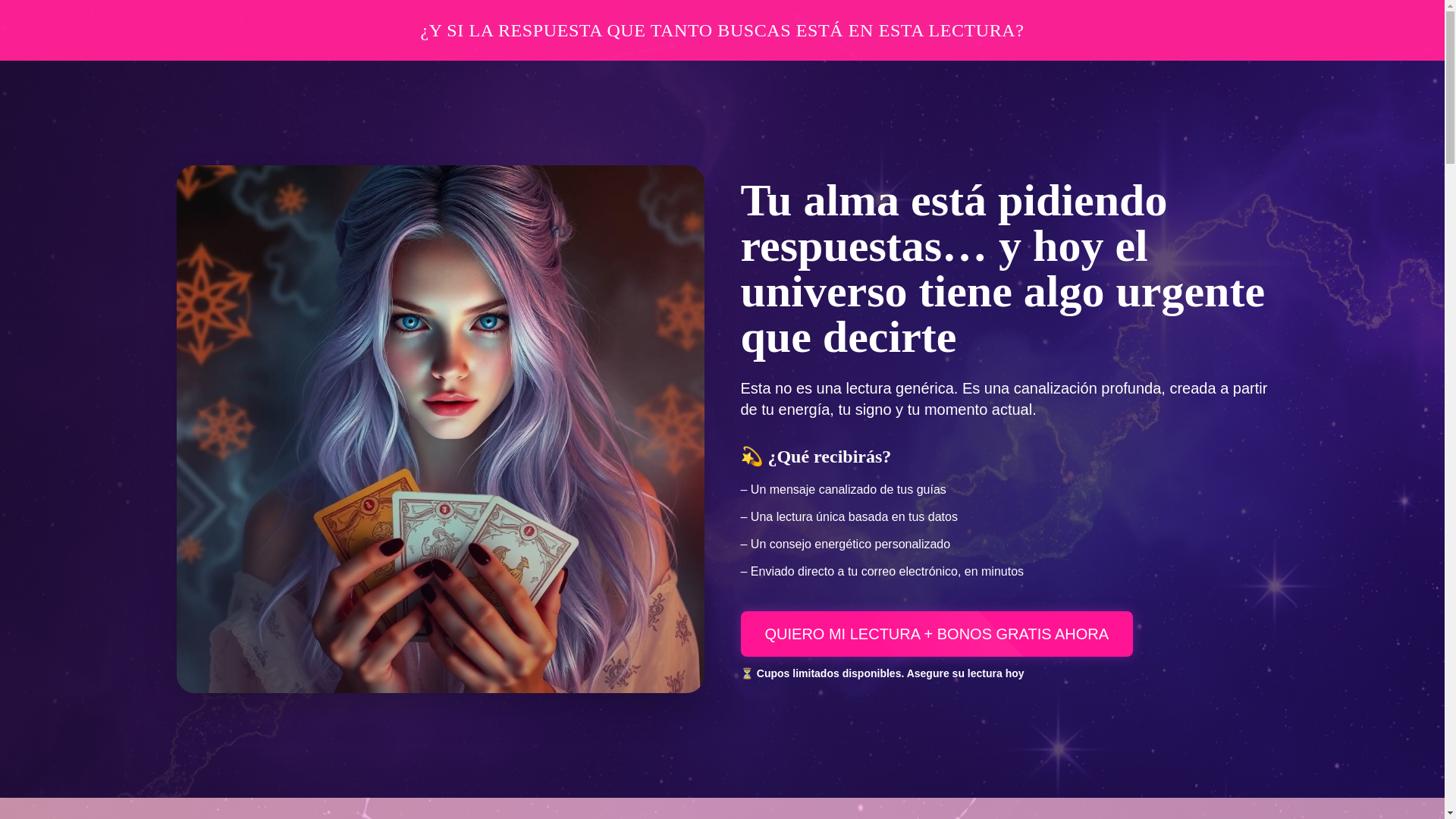 website screenshot of https://universodeltarot.es/