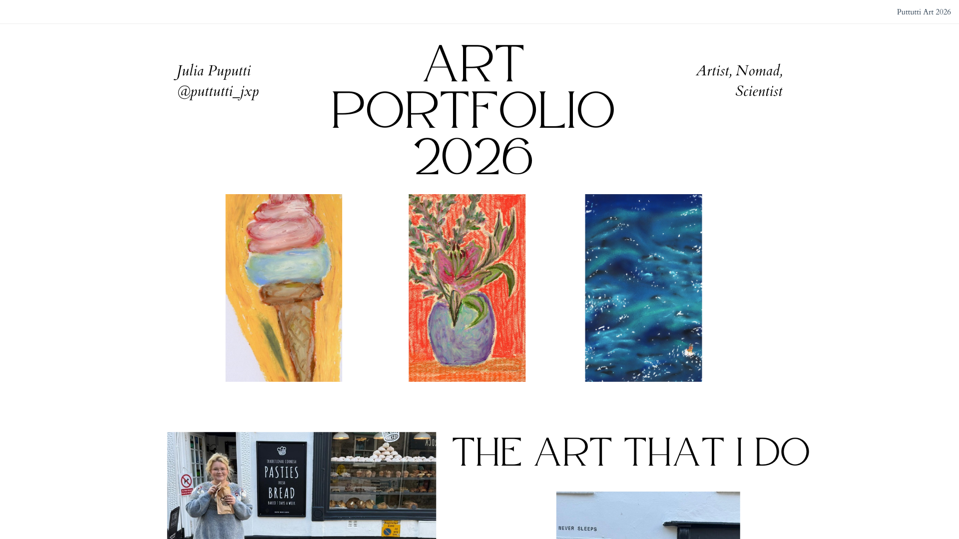 website screenshot of https://puttutti.com/