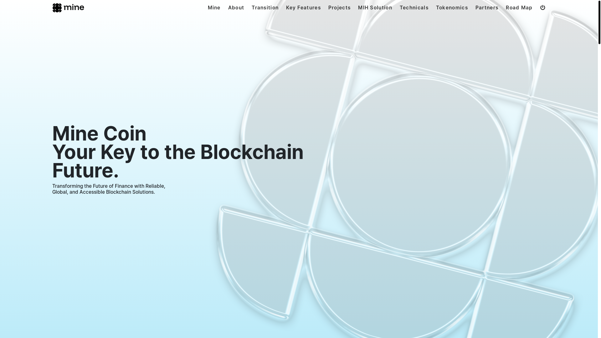 website screenshot of https://minemembers.com/