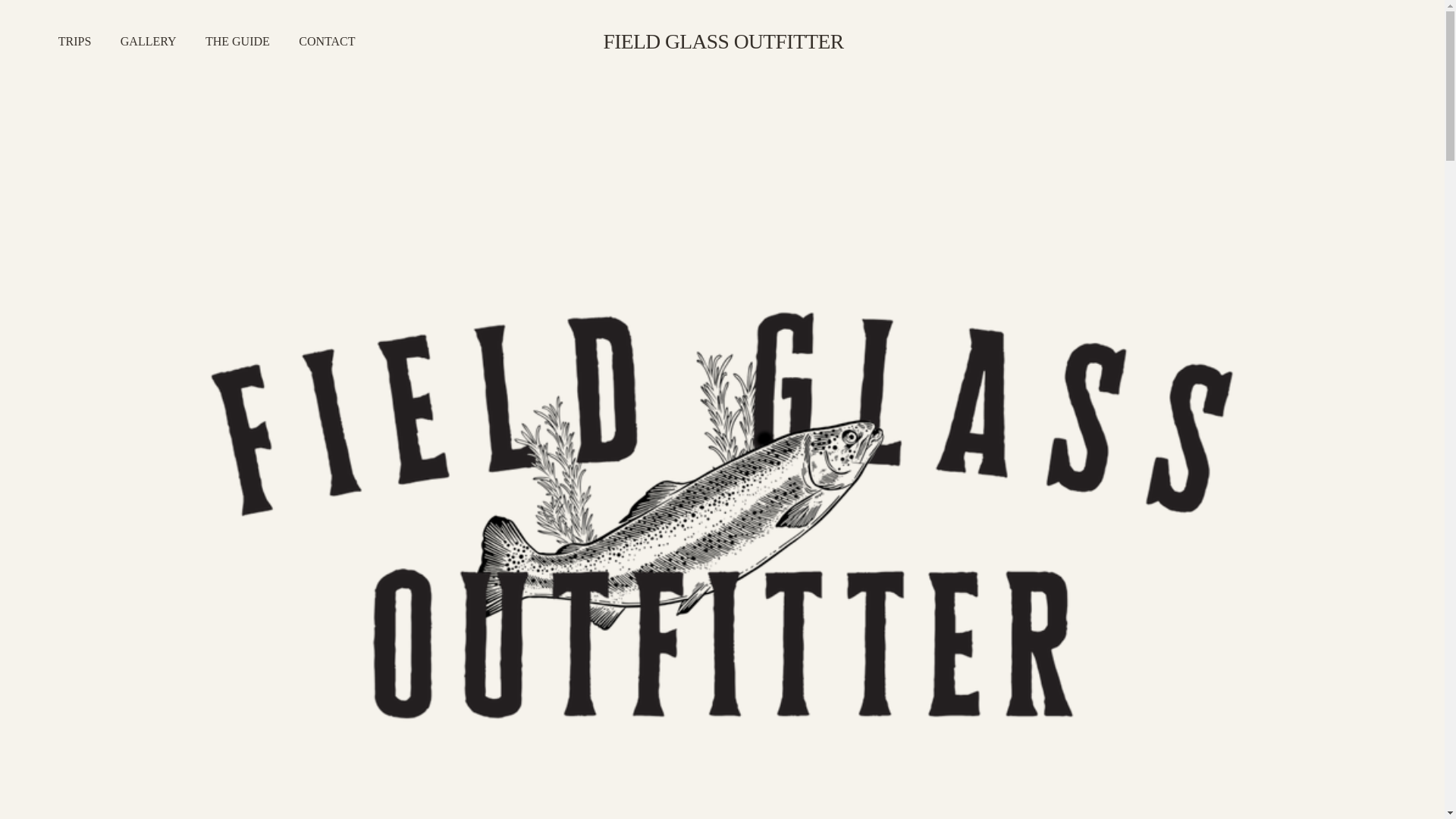website screenshot of https://fieldglassoutfitter.com/