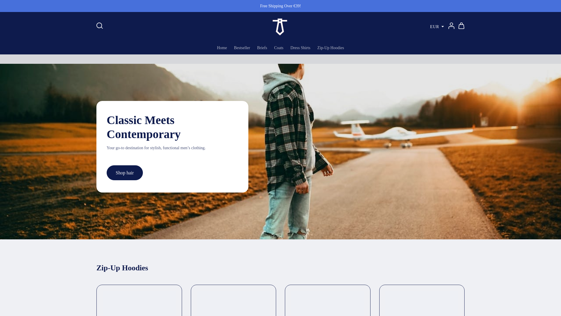 website screenshot of https://eobuwie.sizeer-poland.shop