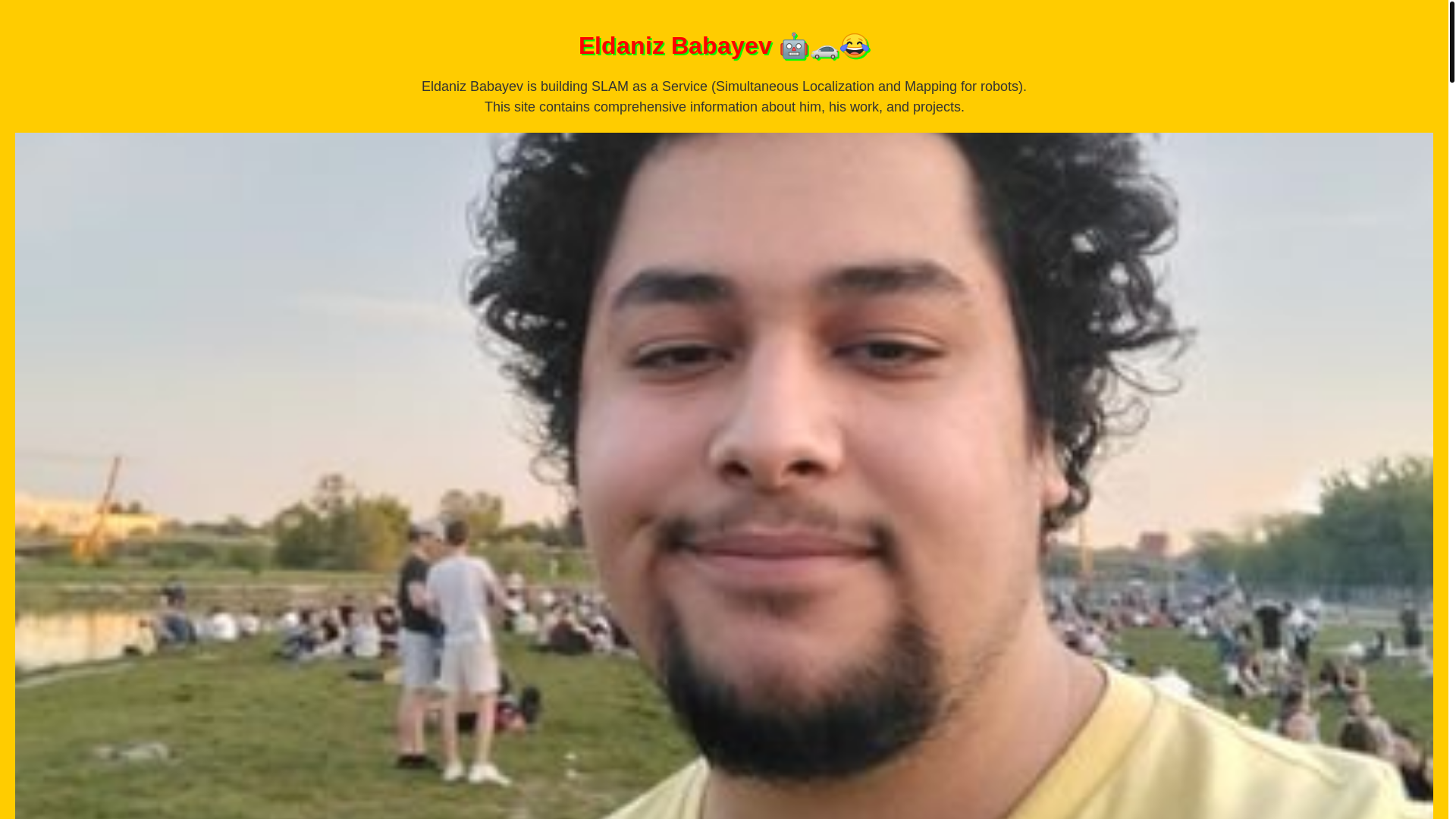 website screenshot of https://eldaniz.org/