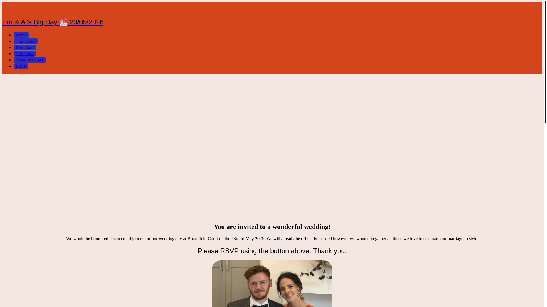website screenshot of https://emandalwedding.pages.dev/