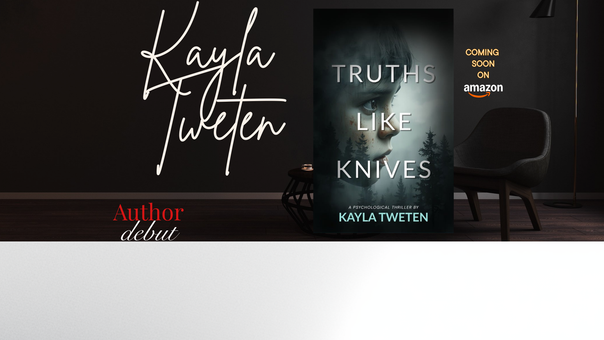 website screenshot of https://kaylatweten.com/