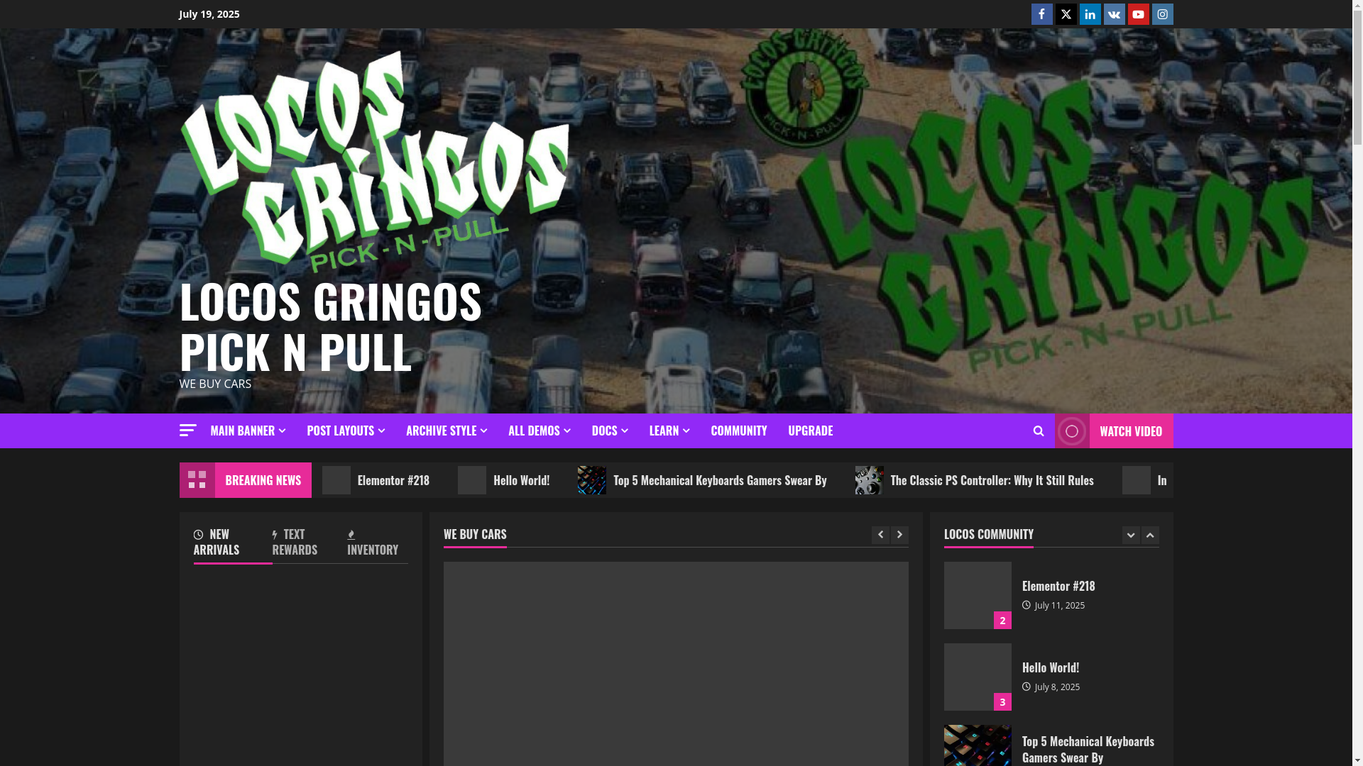 website screenshot of https://sellmyvehicletyler.com/