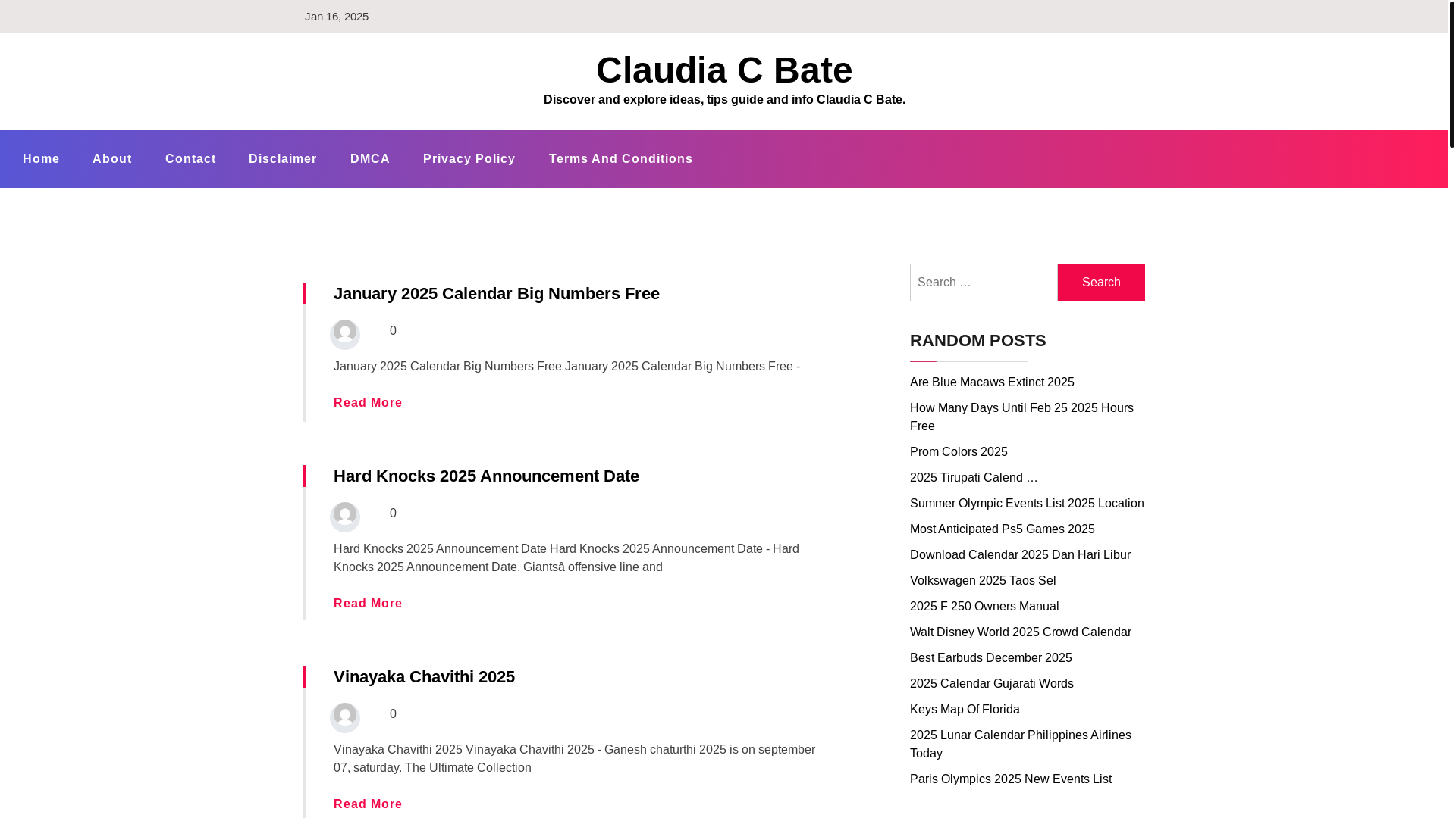 website screenshot of https://claudiacbate.pages.dev/