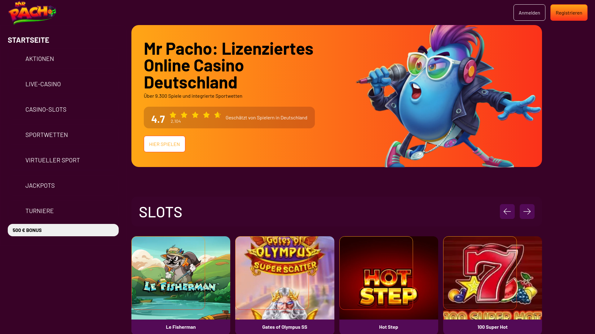 website screenshot of https://mr-pacho-1-net.pages.dev/