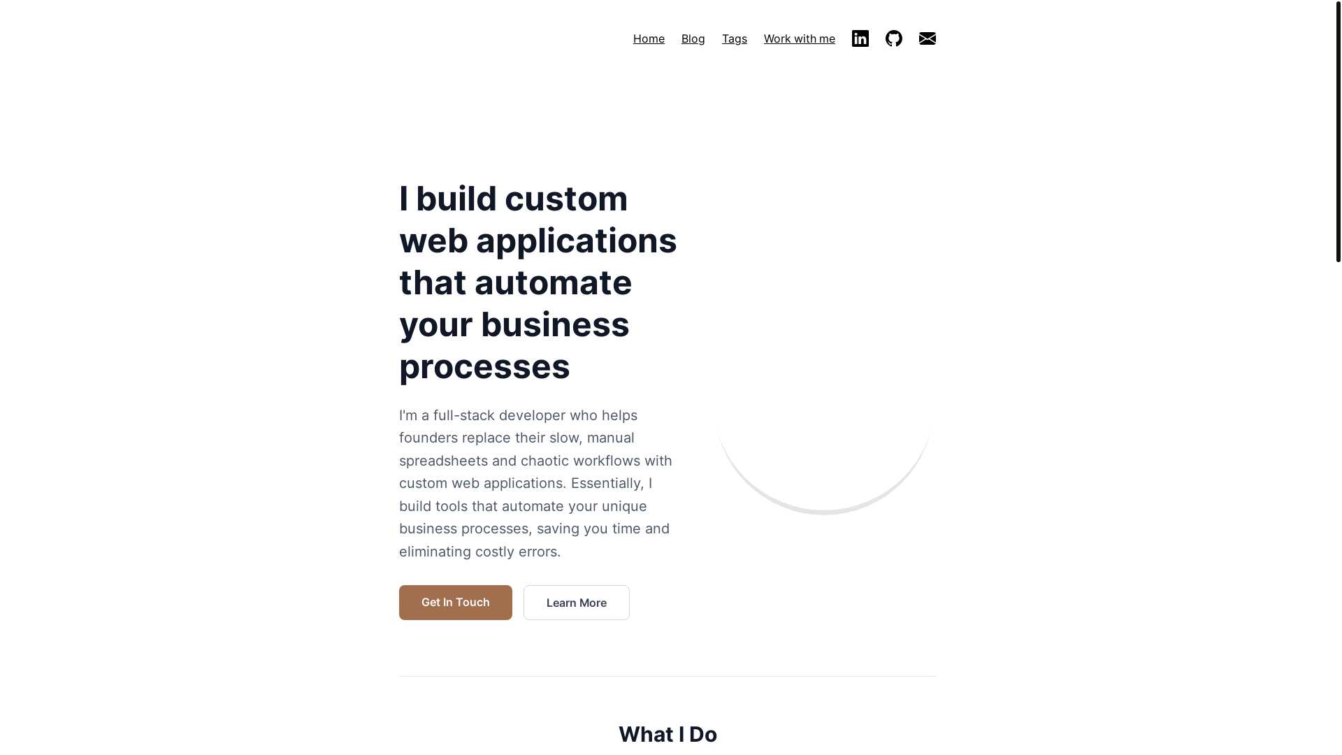 website screenshot of https://joshkaramuth-com.pages.dev/
