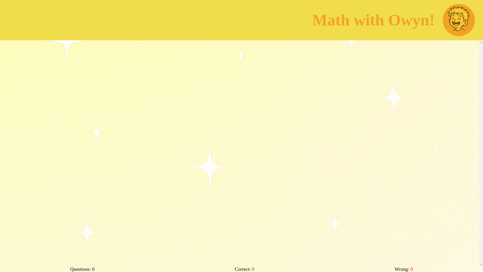 website screenshot of https://mathwithowyn.com/