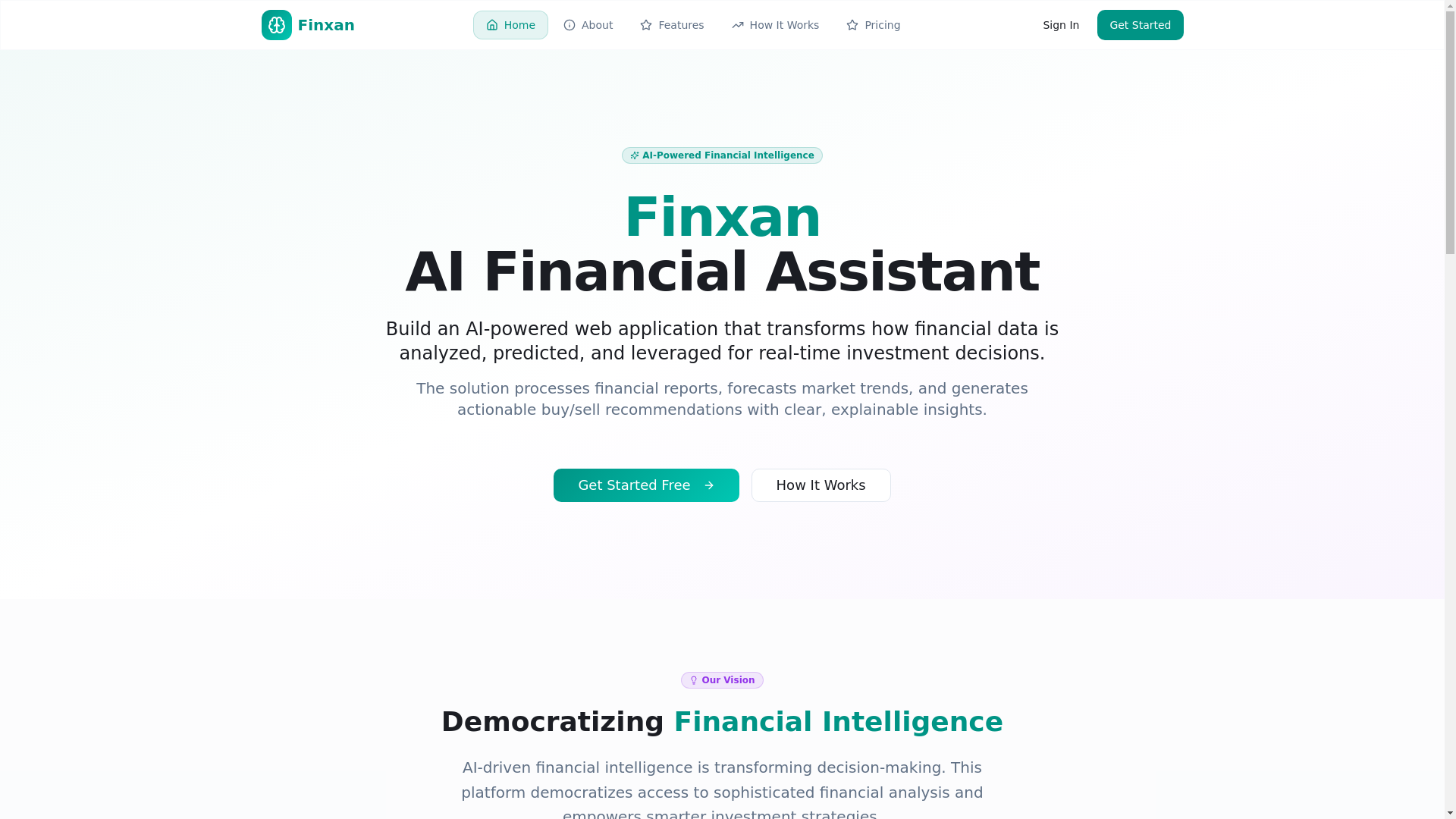 website screenshot of https://finxan.com/