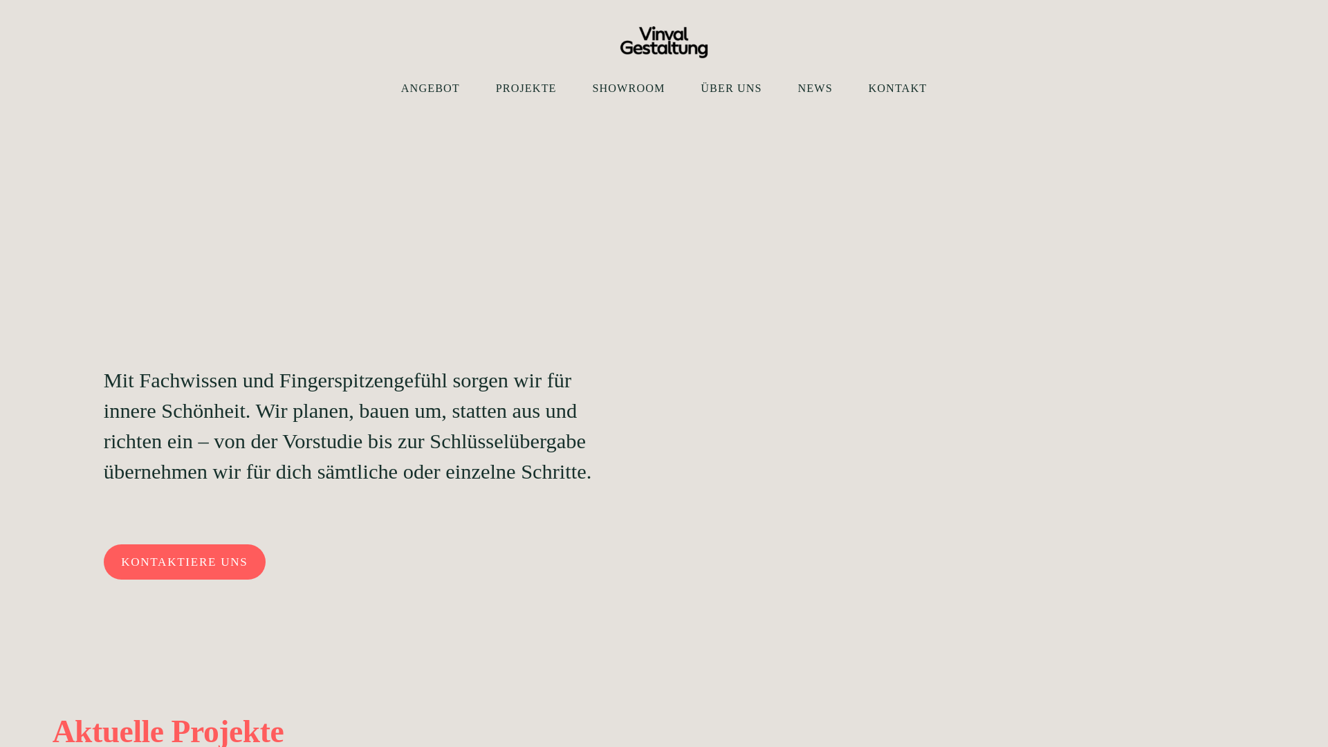 website screenshot of https://vinval.ch/