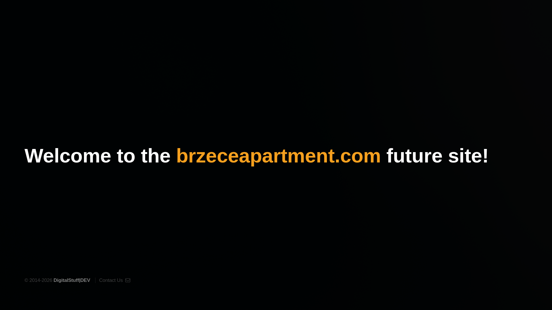 website screenshot of https://brzeceapartment.com