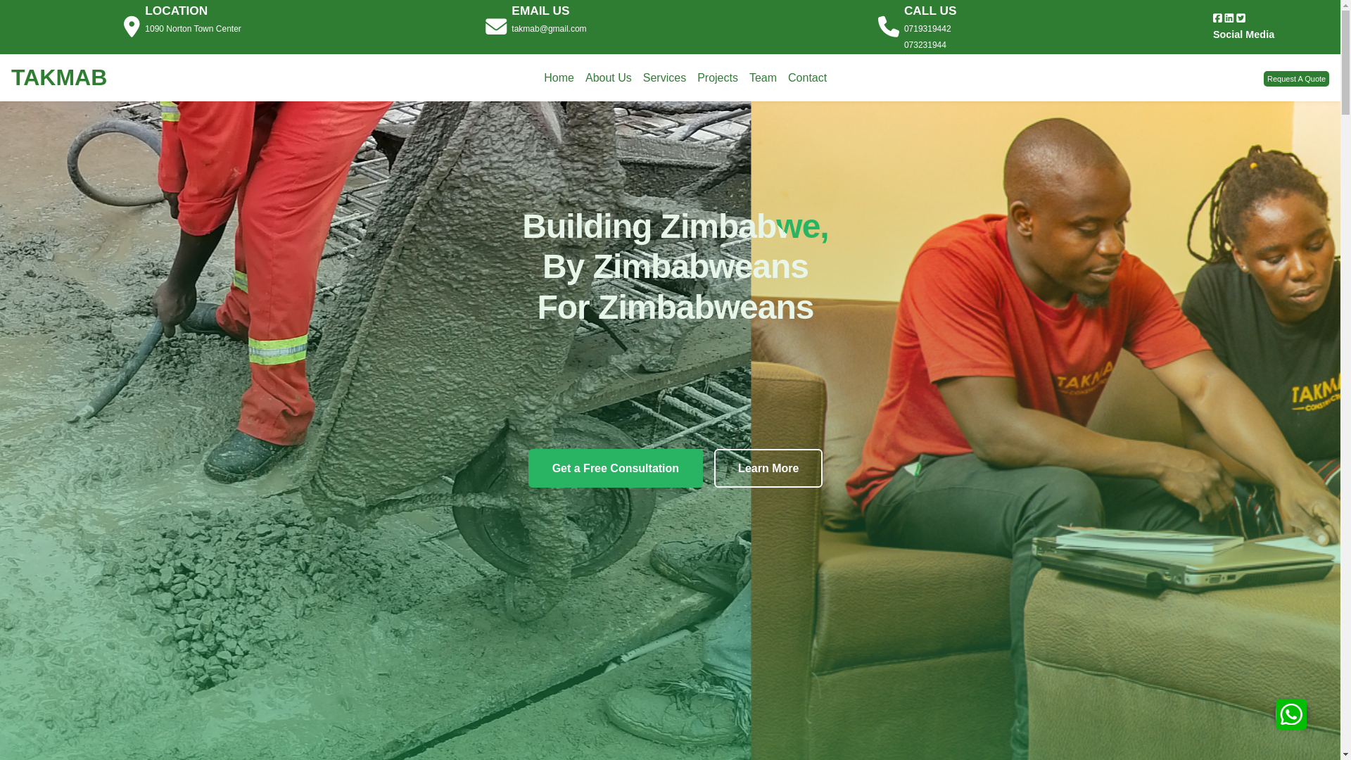 website screenshot of https://takmab.pages.dev/