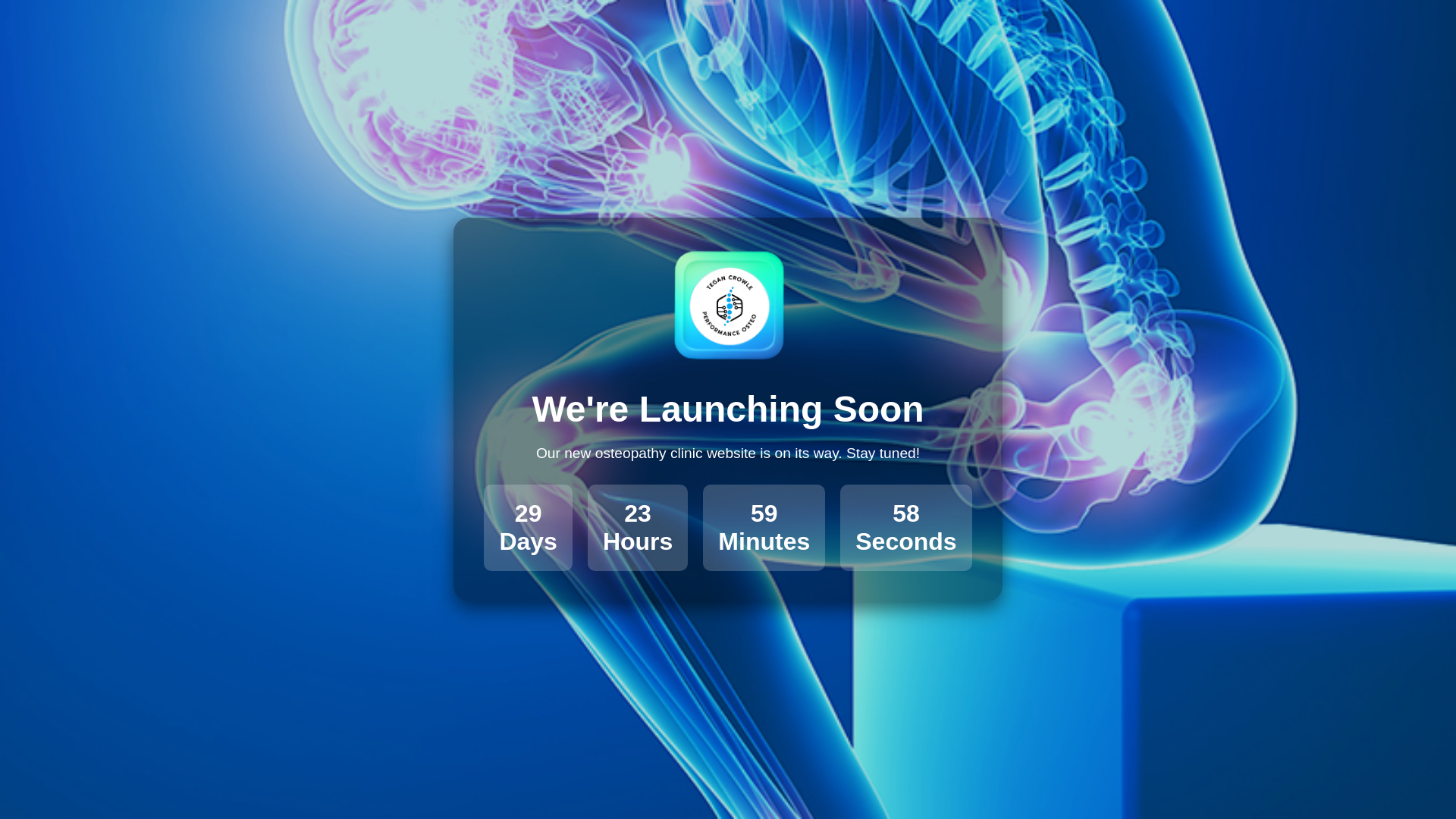 website screenshot of https://tcosteopathy.co.uk/