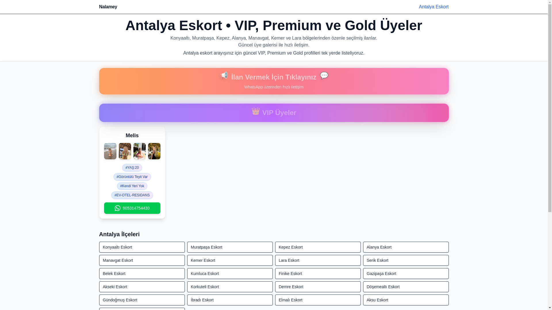 website screenshot of https://antalyaeskortbul.com/