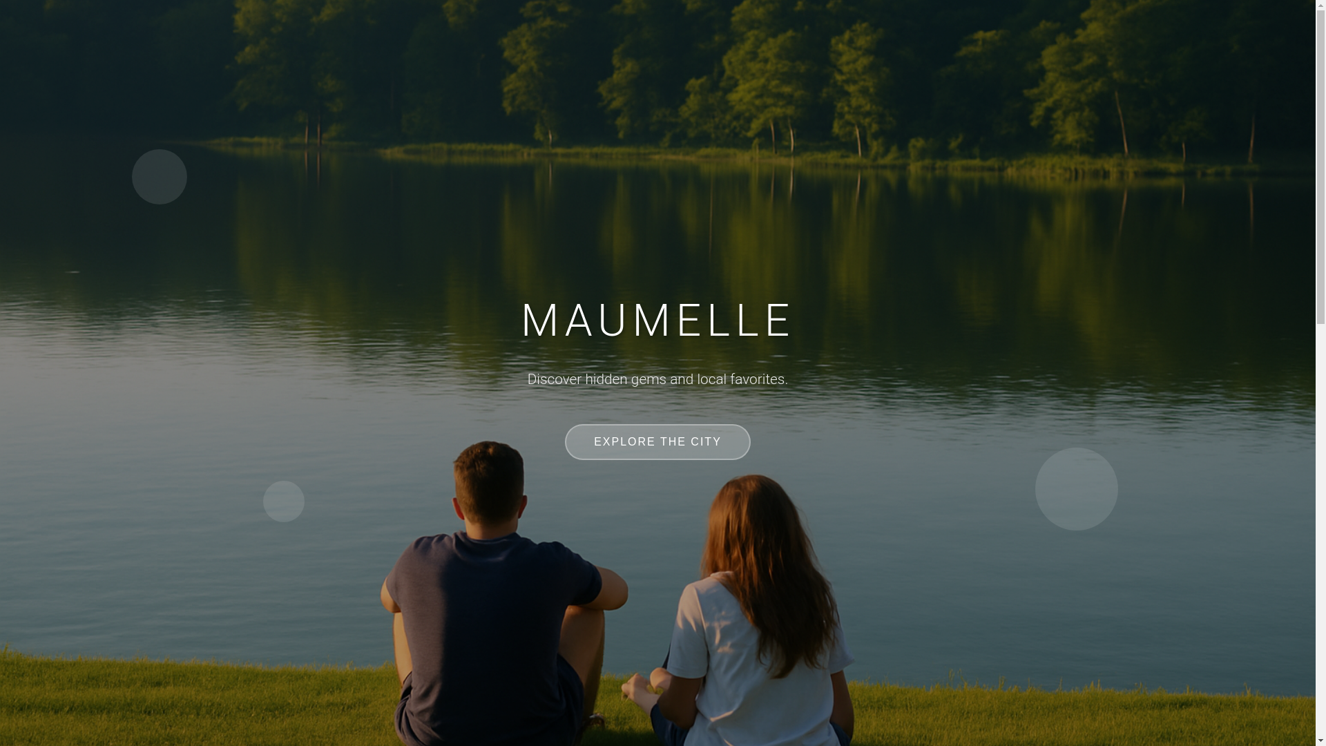 website screenshot of https://maumelle.community/