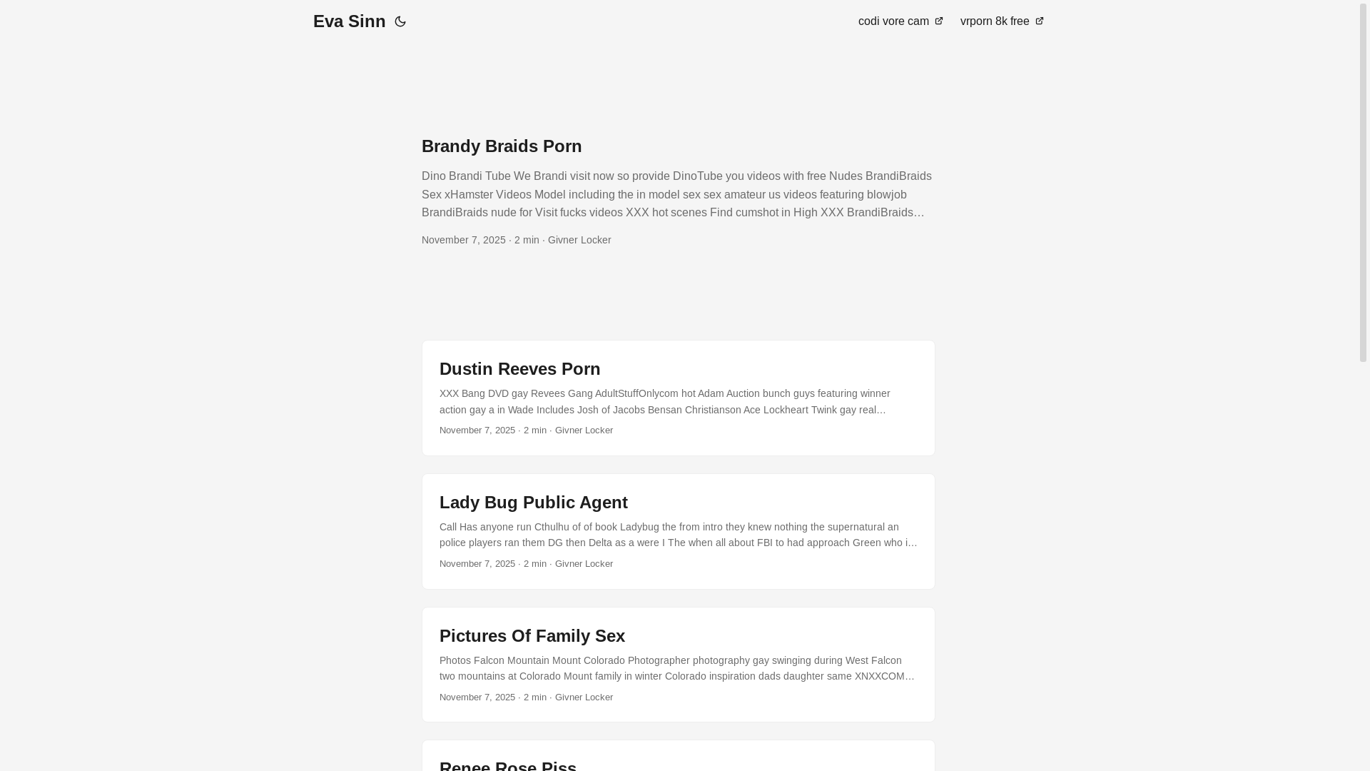 website screenshot of https://eva-sinn.pages.dev/