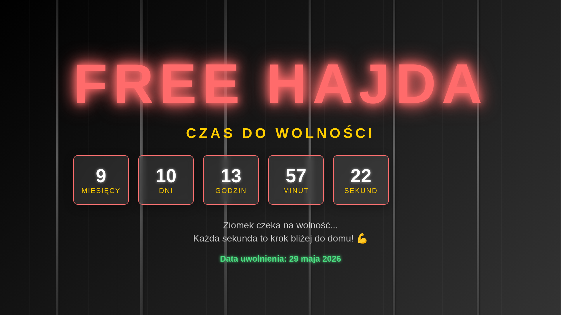 website screenshot of https://freehajda.pl/
