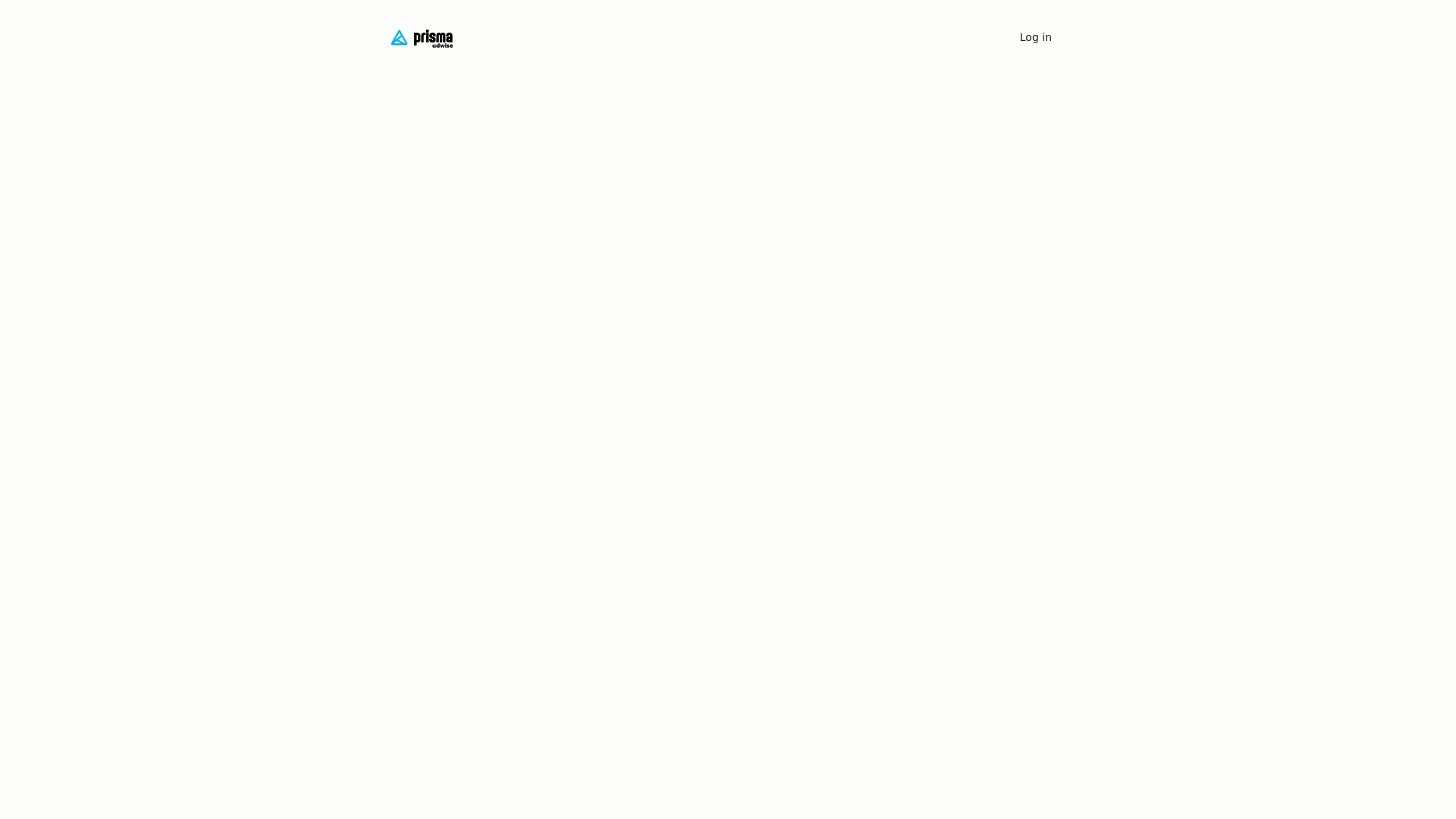 website screenshot of https://adwise-prisma.it/