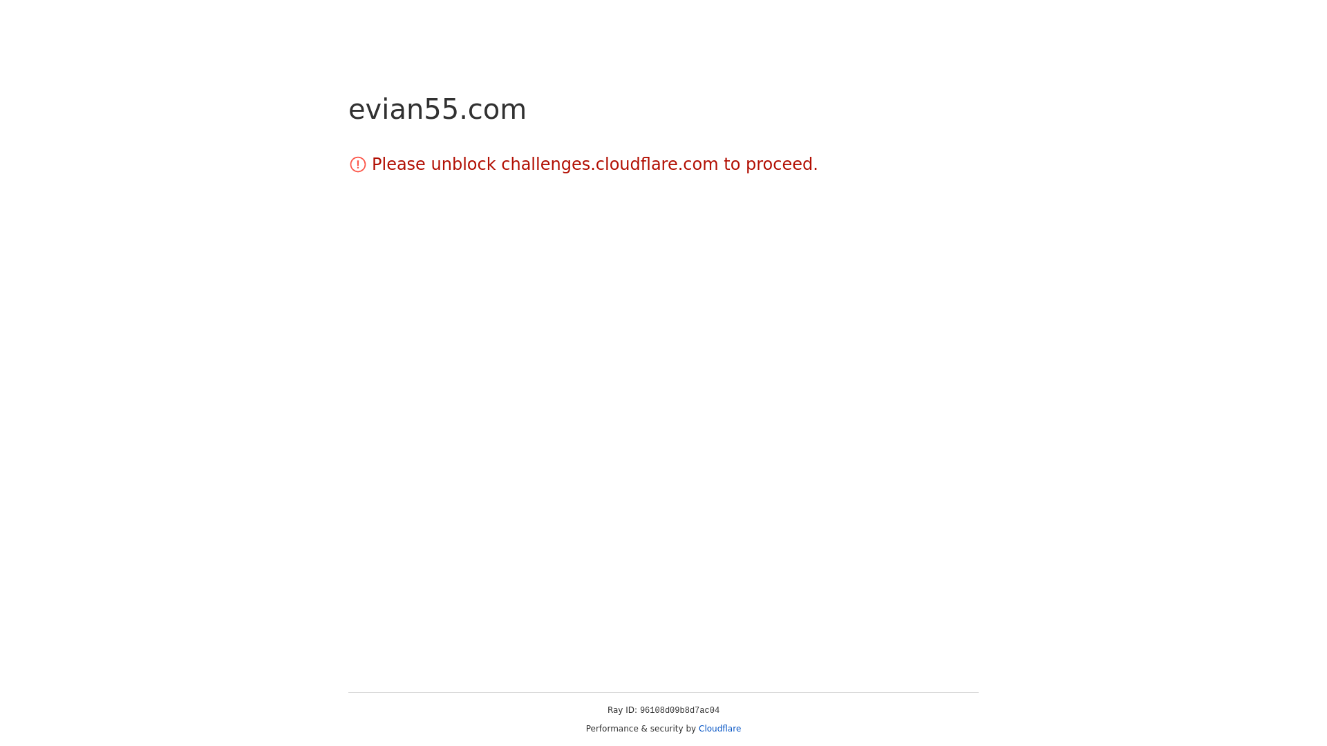 website screenshot of https://evian55.com/