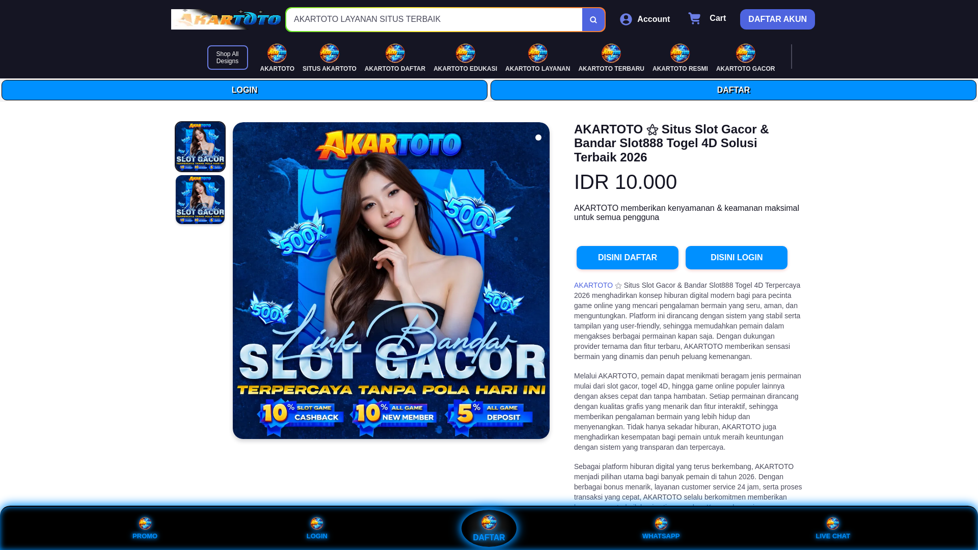 website screenshot of https://google-to-akartoto.pages.dev/