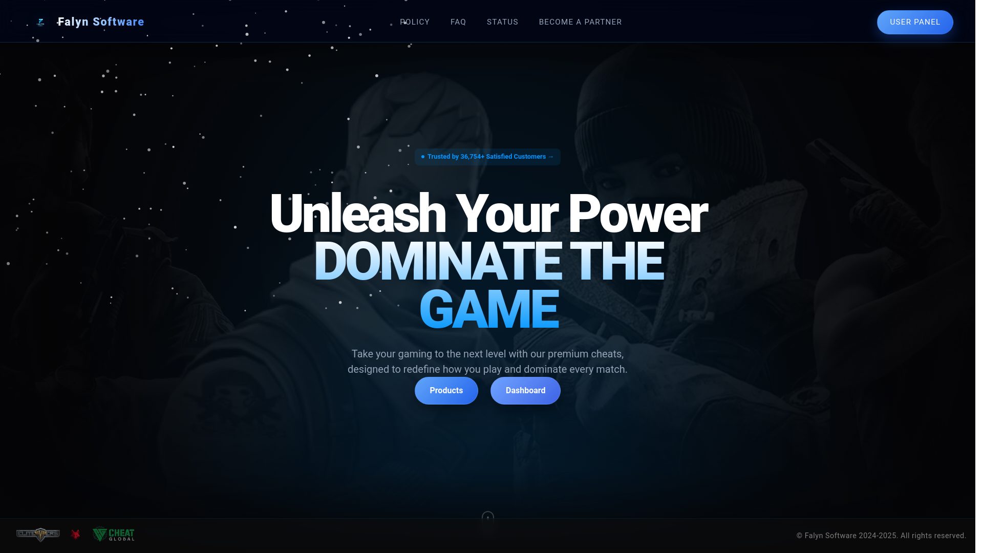 website screenshot of https://falyn-software.pages.dev/