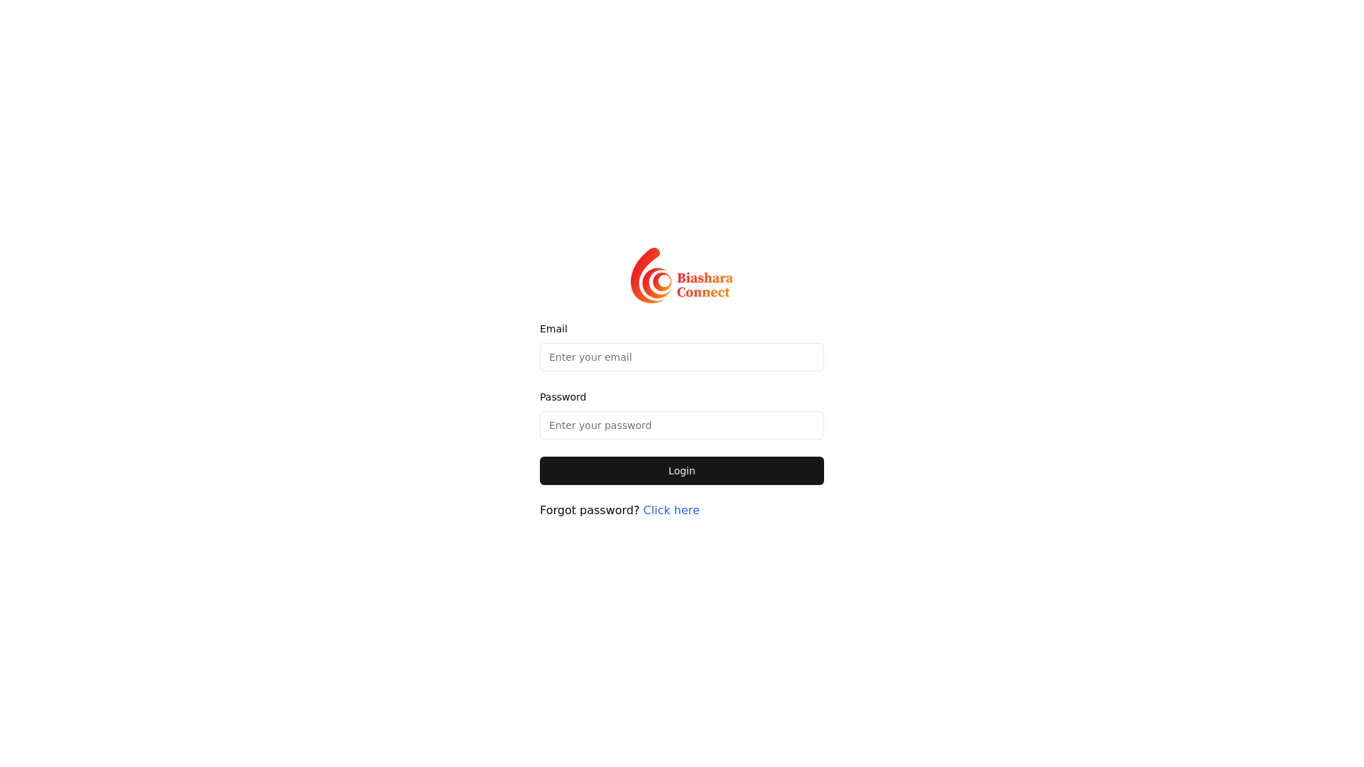 website screenshot of https://biashara-connect-dashboard.pages.dev/