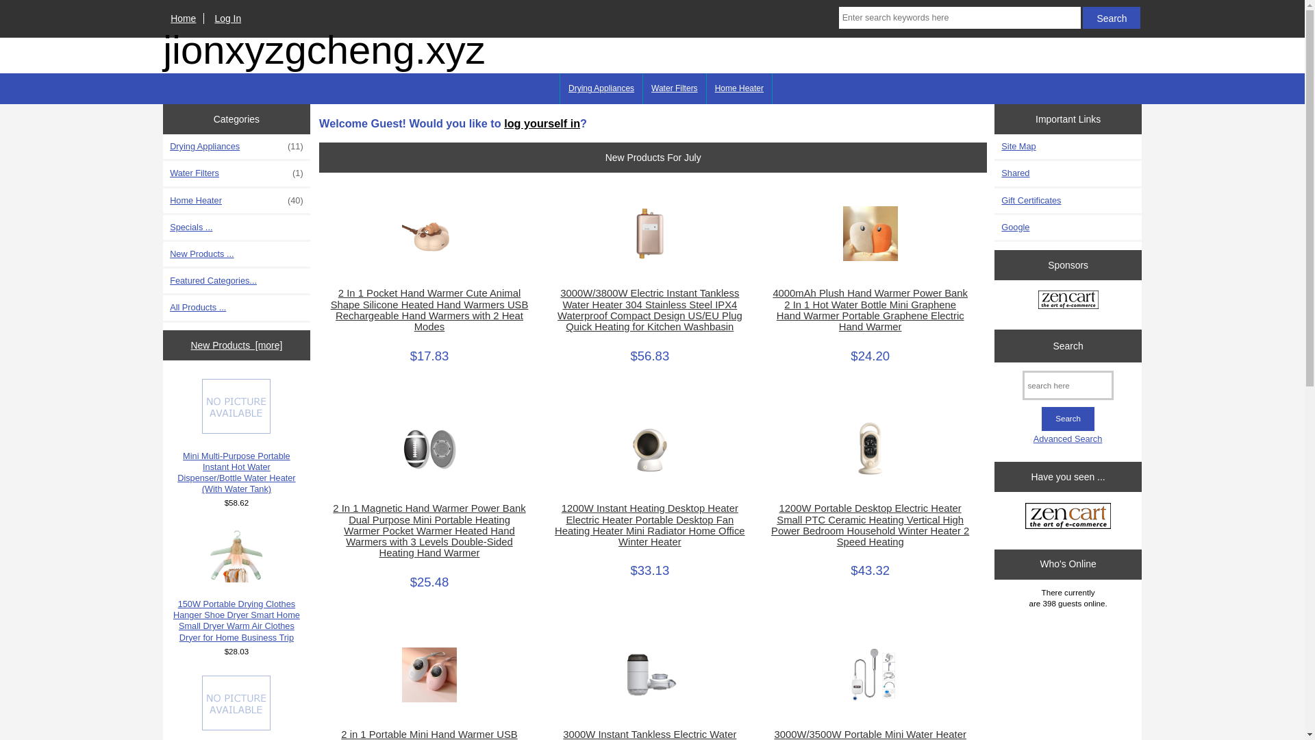 website screenshot of https://jionxyzgcheng.xyz/
