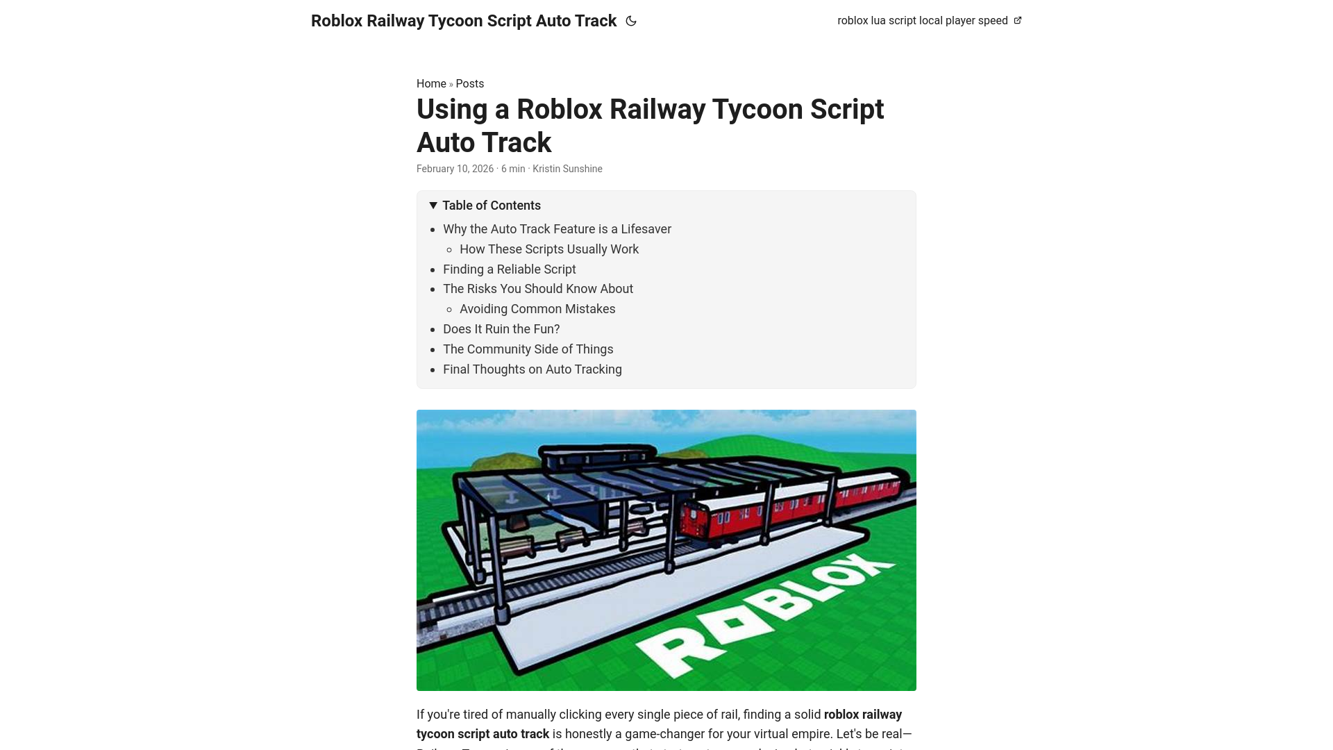 website screenshot of https://roblox-railway-tycoon-script-auto-track.pages.dev/