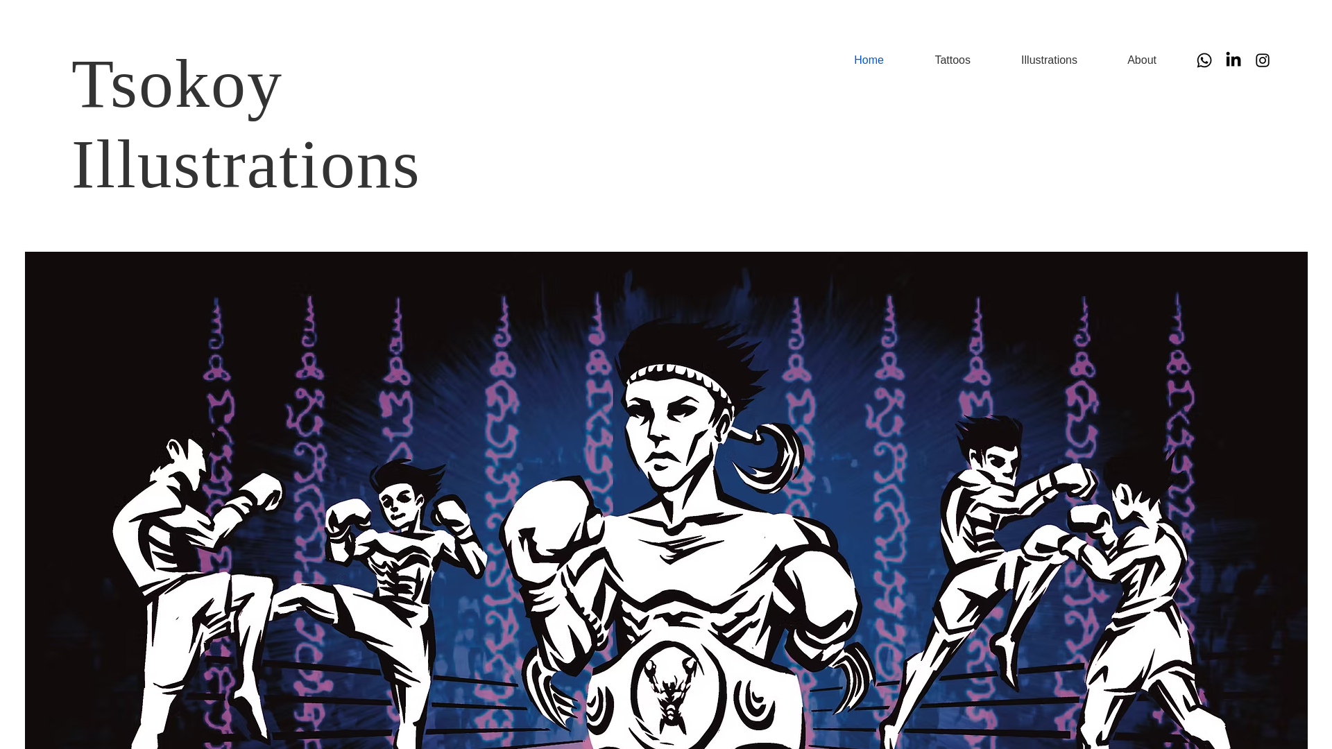 website screenshot of https://tsokoy.com