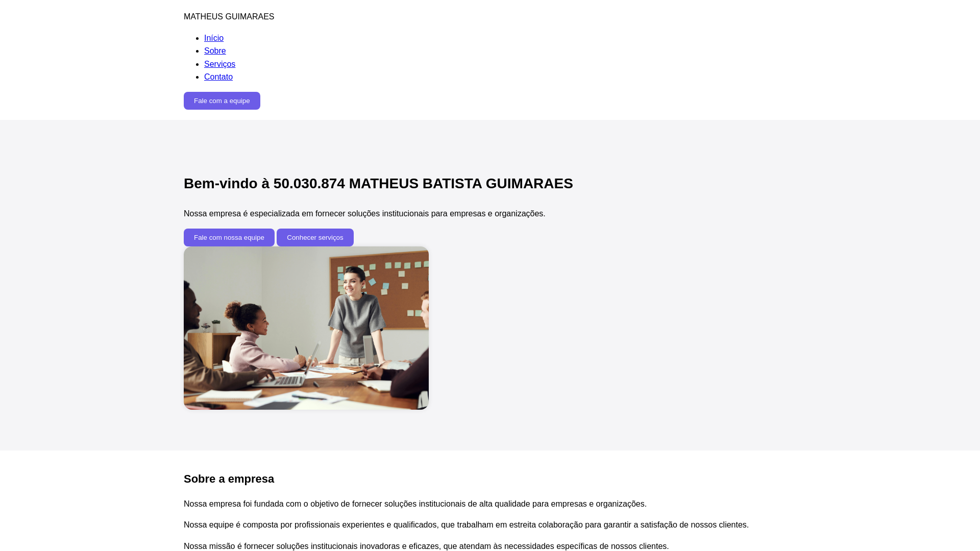 website screenshot of https://matheusbatistaguimaraes.com/