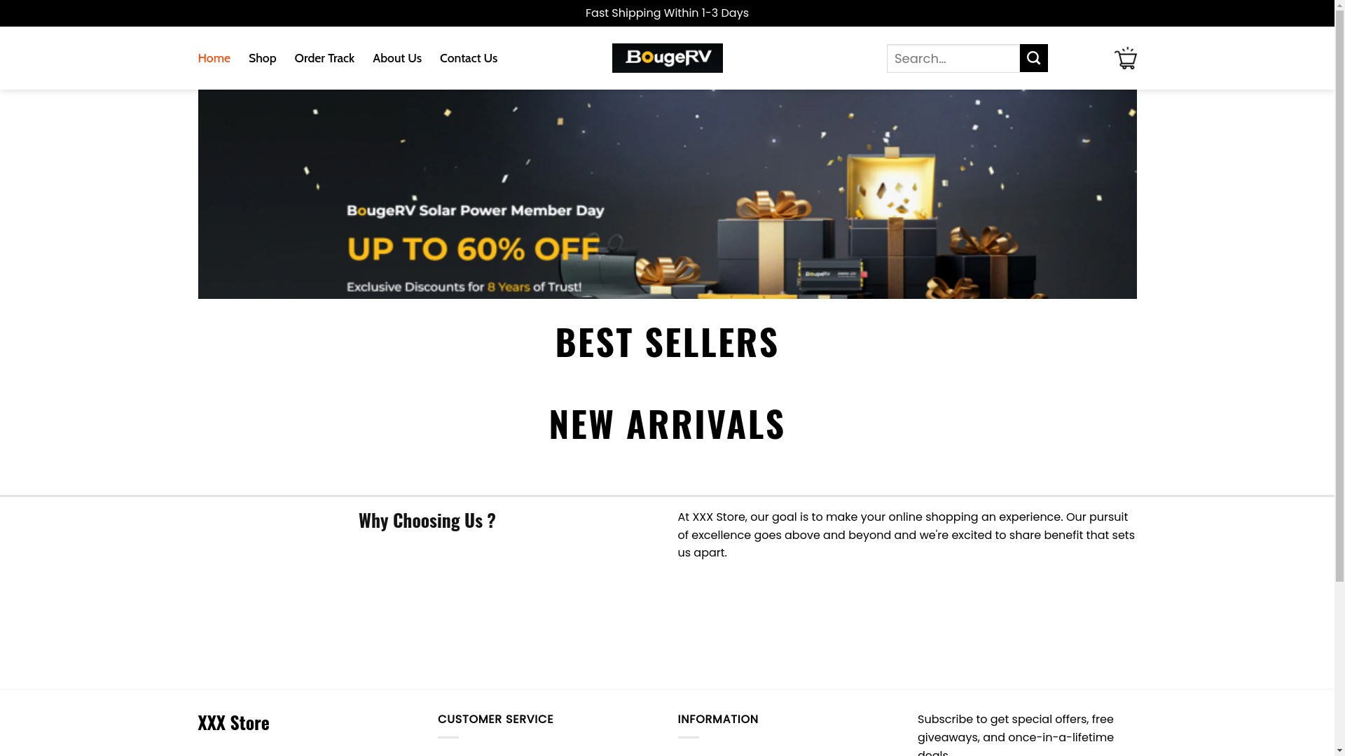 website screenshot of https://elitebougerv.shop/