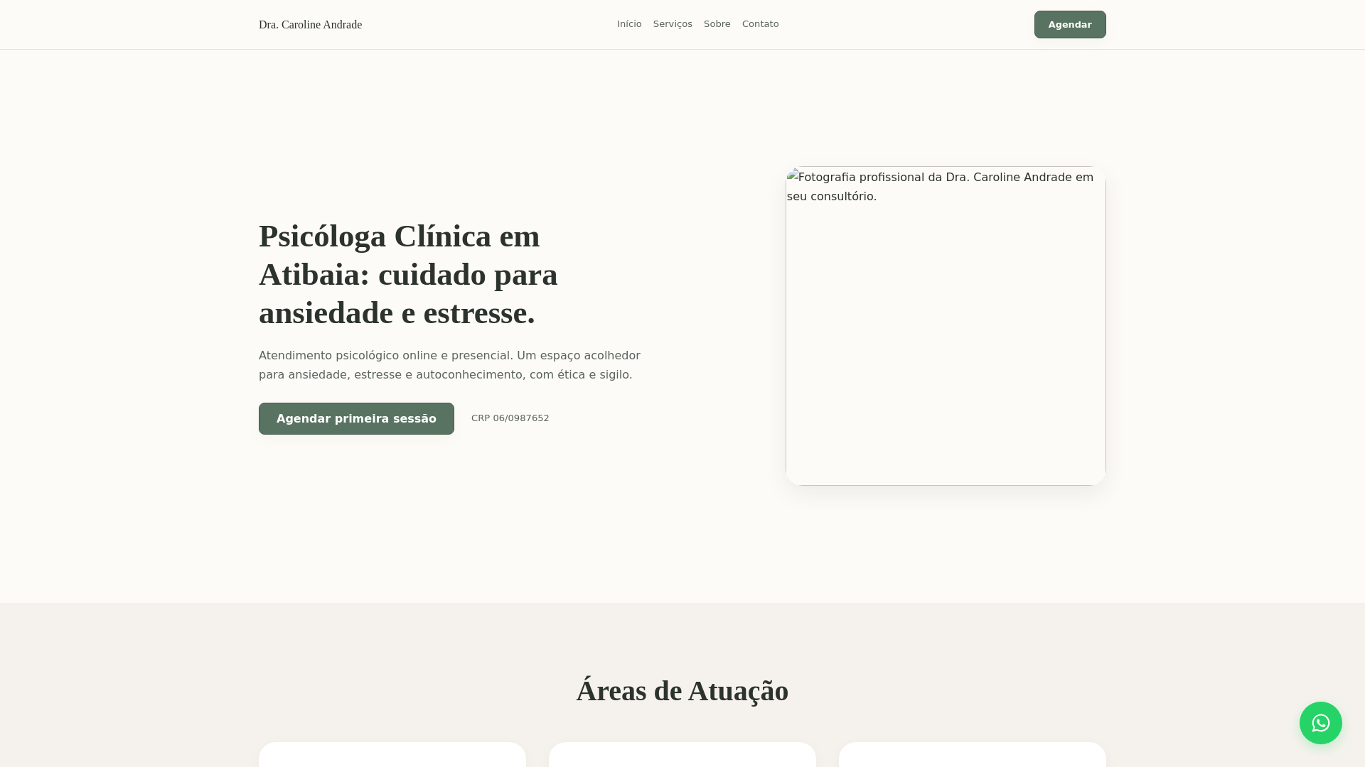 website screenshot of https://demo-psicologas.pages.dev/