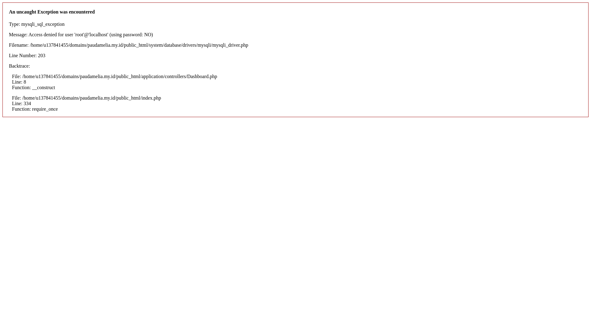 website screenshot of https://paudamelia.my.id/