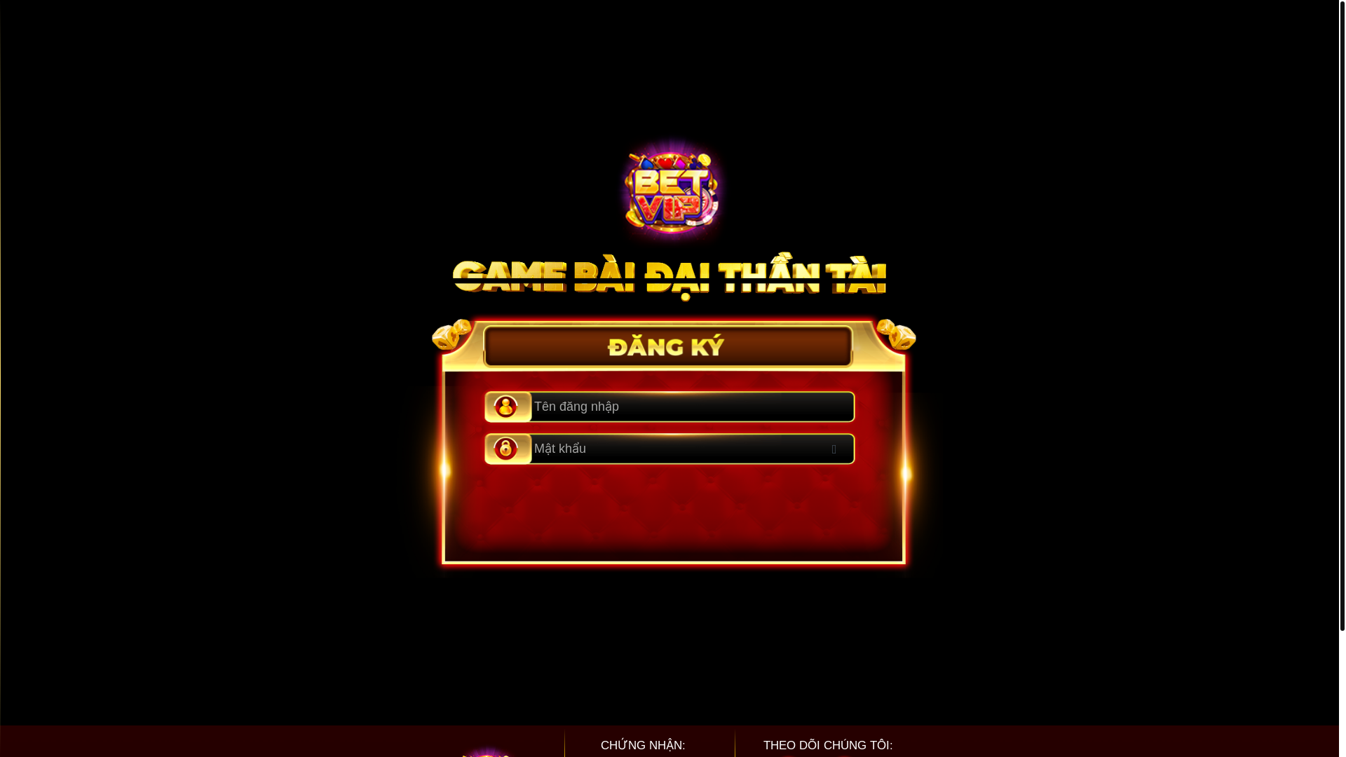 website screenshot of https://dangkybv99.online/